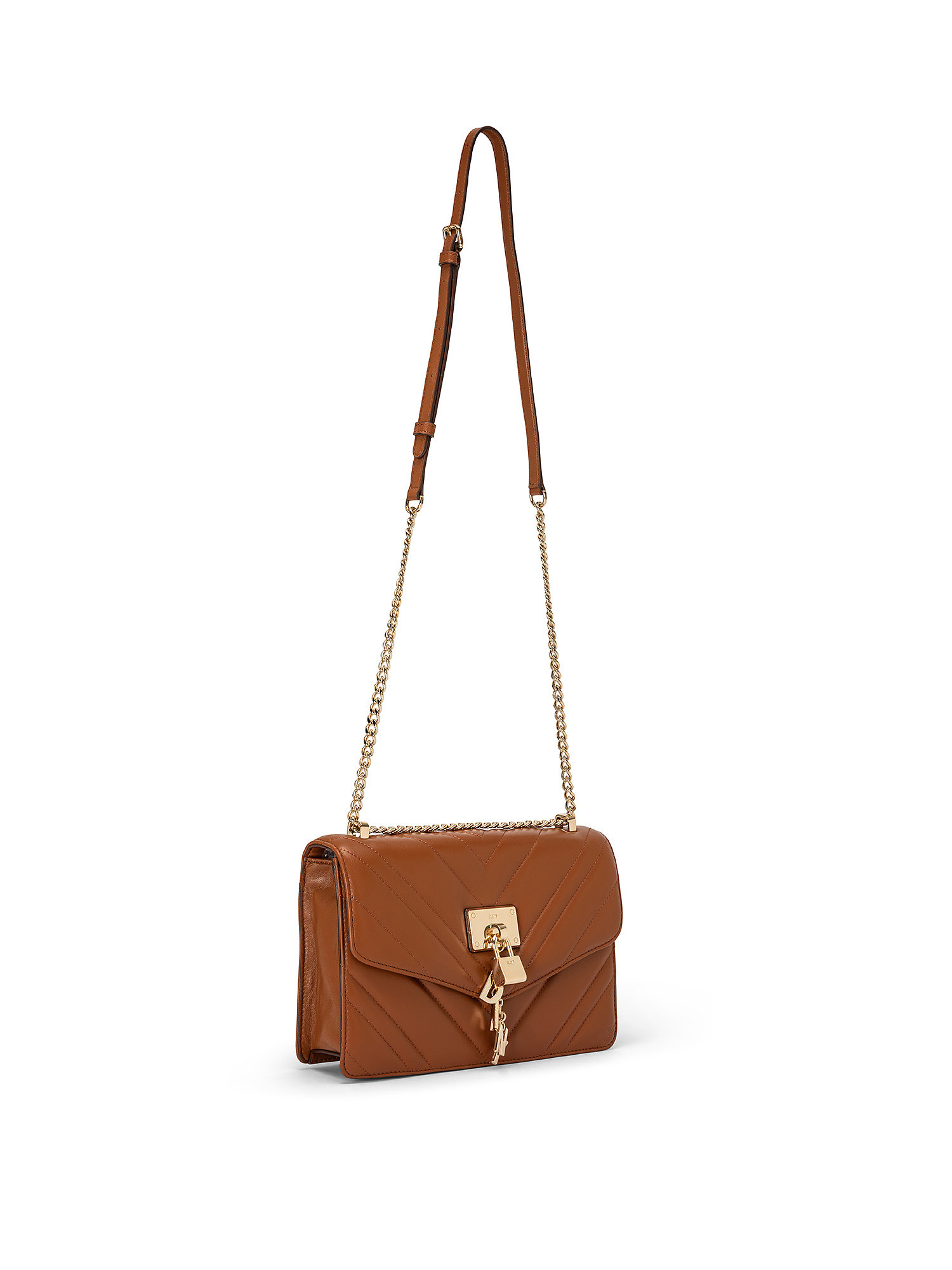 Elissa large shoulder bag, Brown, large image number 1