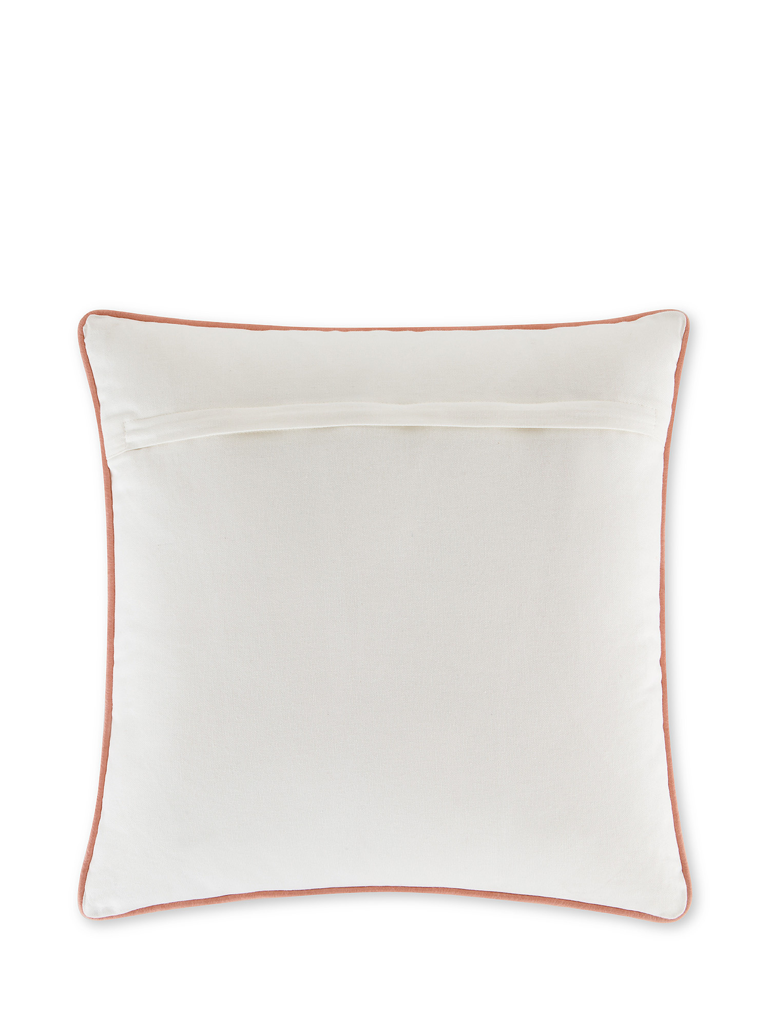 Marine embroidery cushion 45x45cm, White, large image number 1