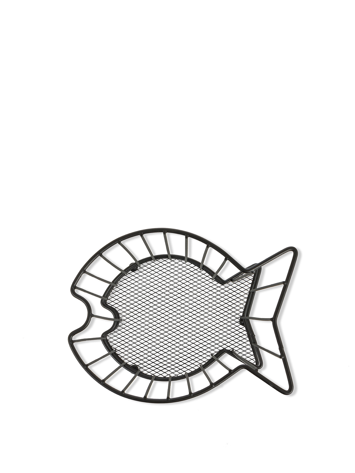 Fish shaped black wire tool holder, Black, large image number 1