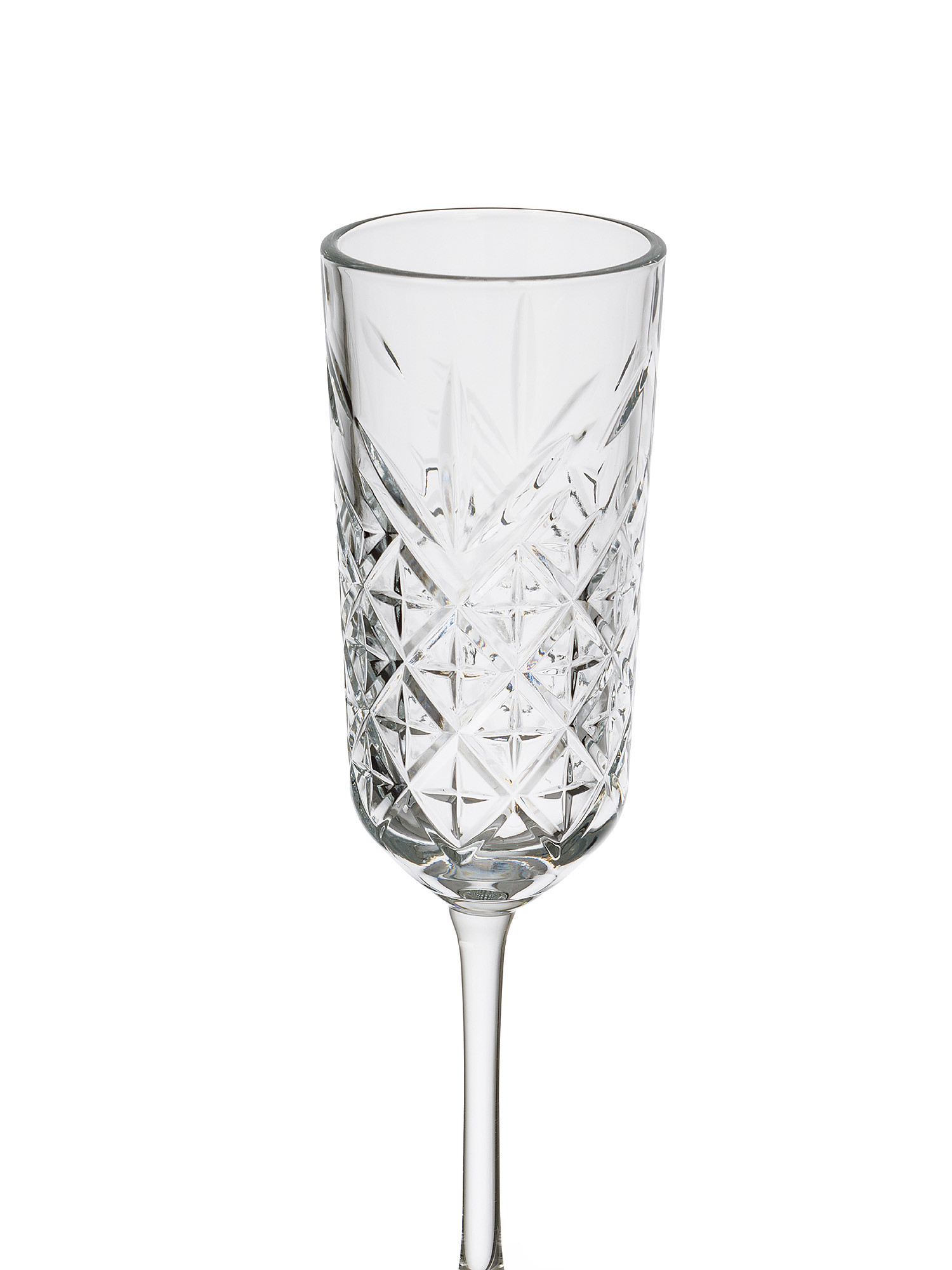 Set 4 flutes vetro Timeless, Trasparente, large image number 1