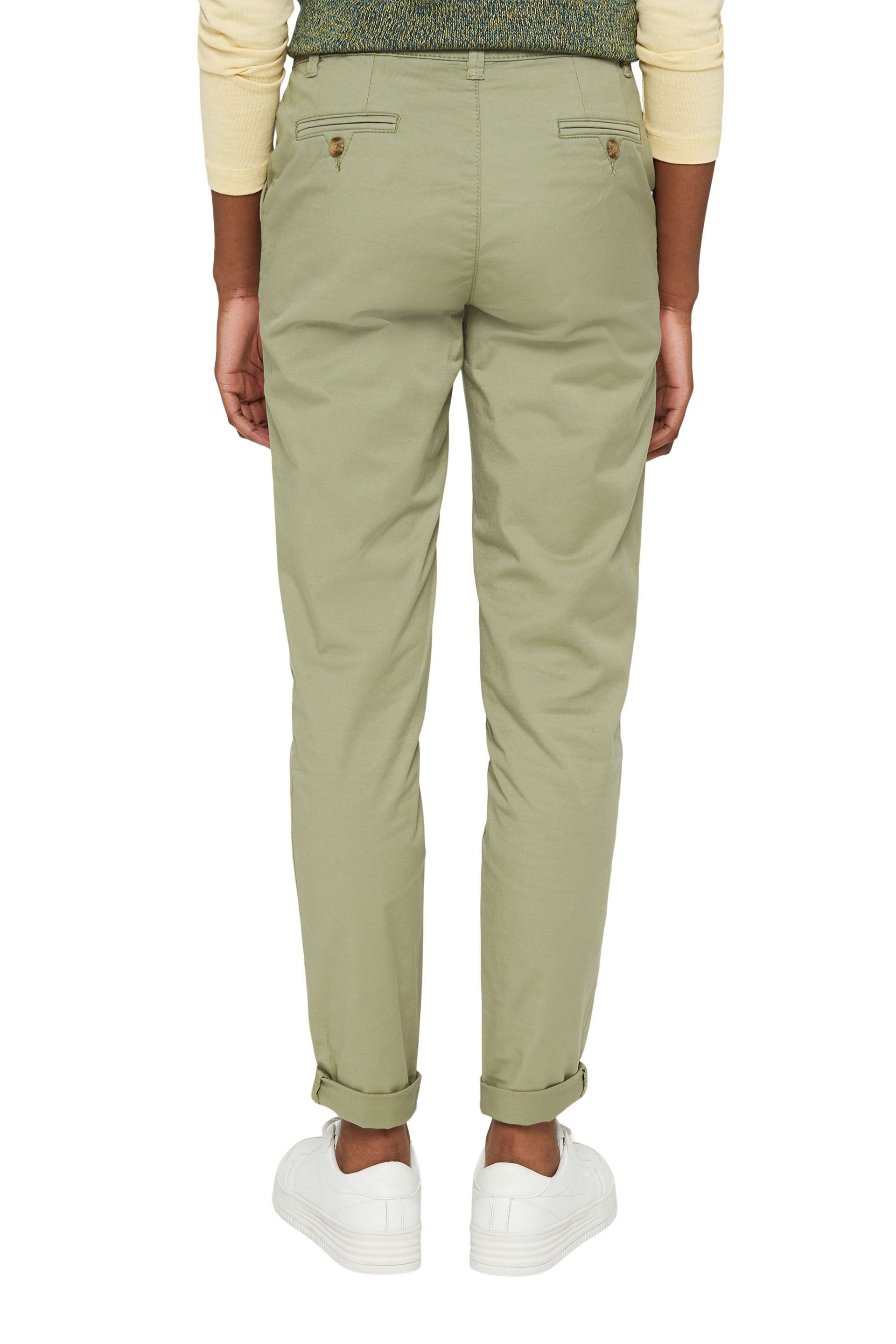 Pantaloni chino stretch, Verde chiaro, large image number 2