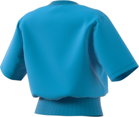 T-shirt oversize adicolor, Azzurro, large image number 2