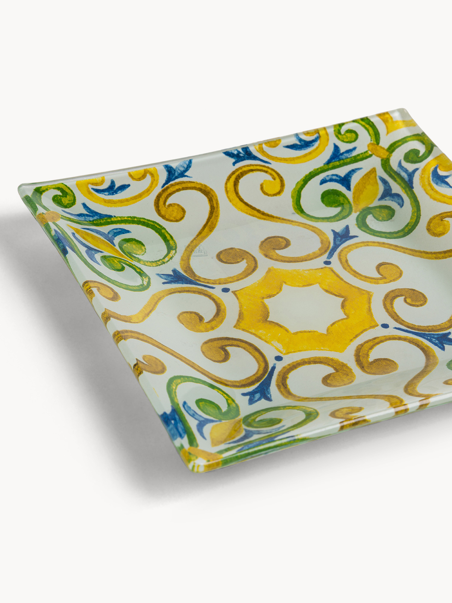 Decorated glass plates, Multicolor, large image number 1