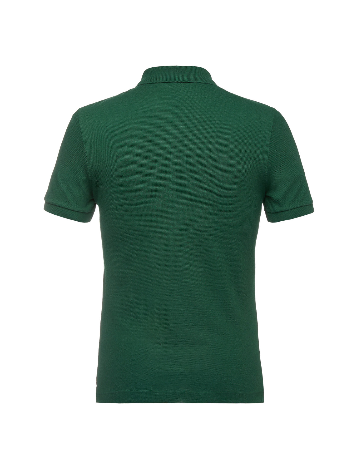 Lacoste - Slim-fit polo shirt in cotton petit piqué, Green, large image number 1