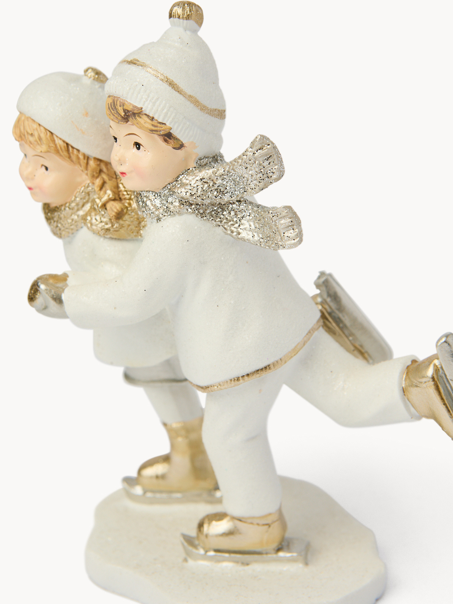 Decorazione in poliresina, Bianco, large image number 1