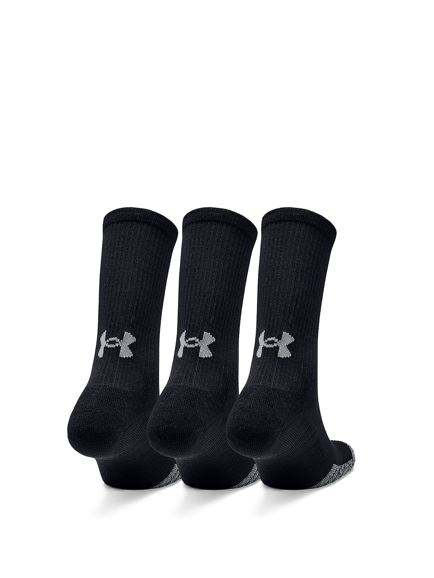 Under Armour - HeatGear® Crew socks, Black, large image number 4