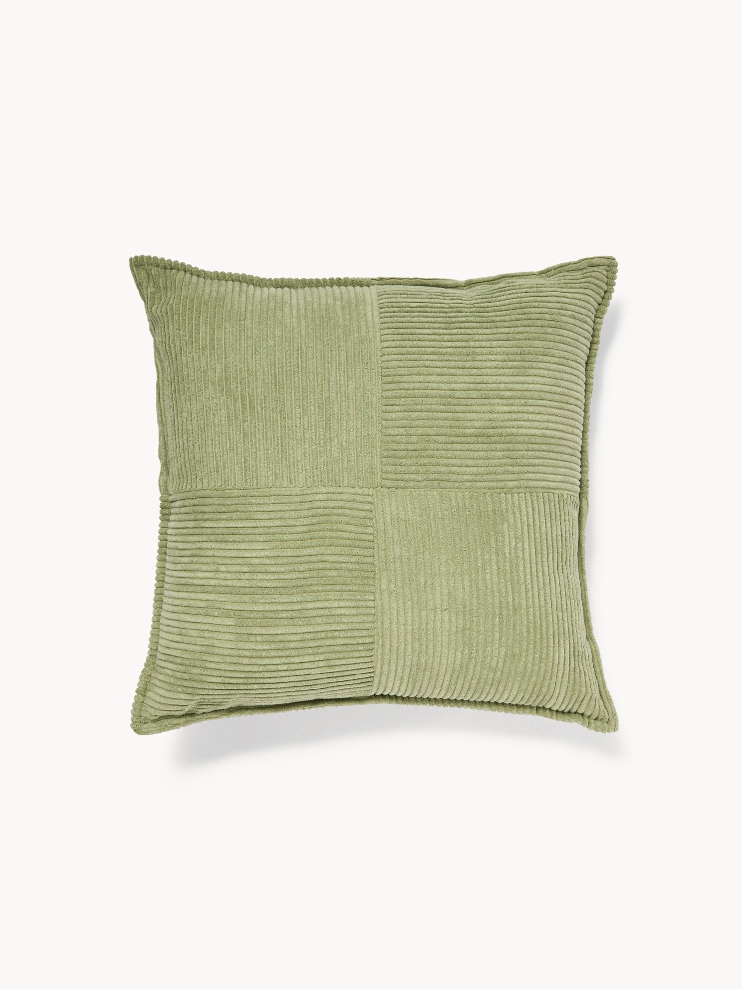 Cuscino in velluto a costine 45x45cm - Prezzo di lancio, Verde, large image number 0