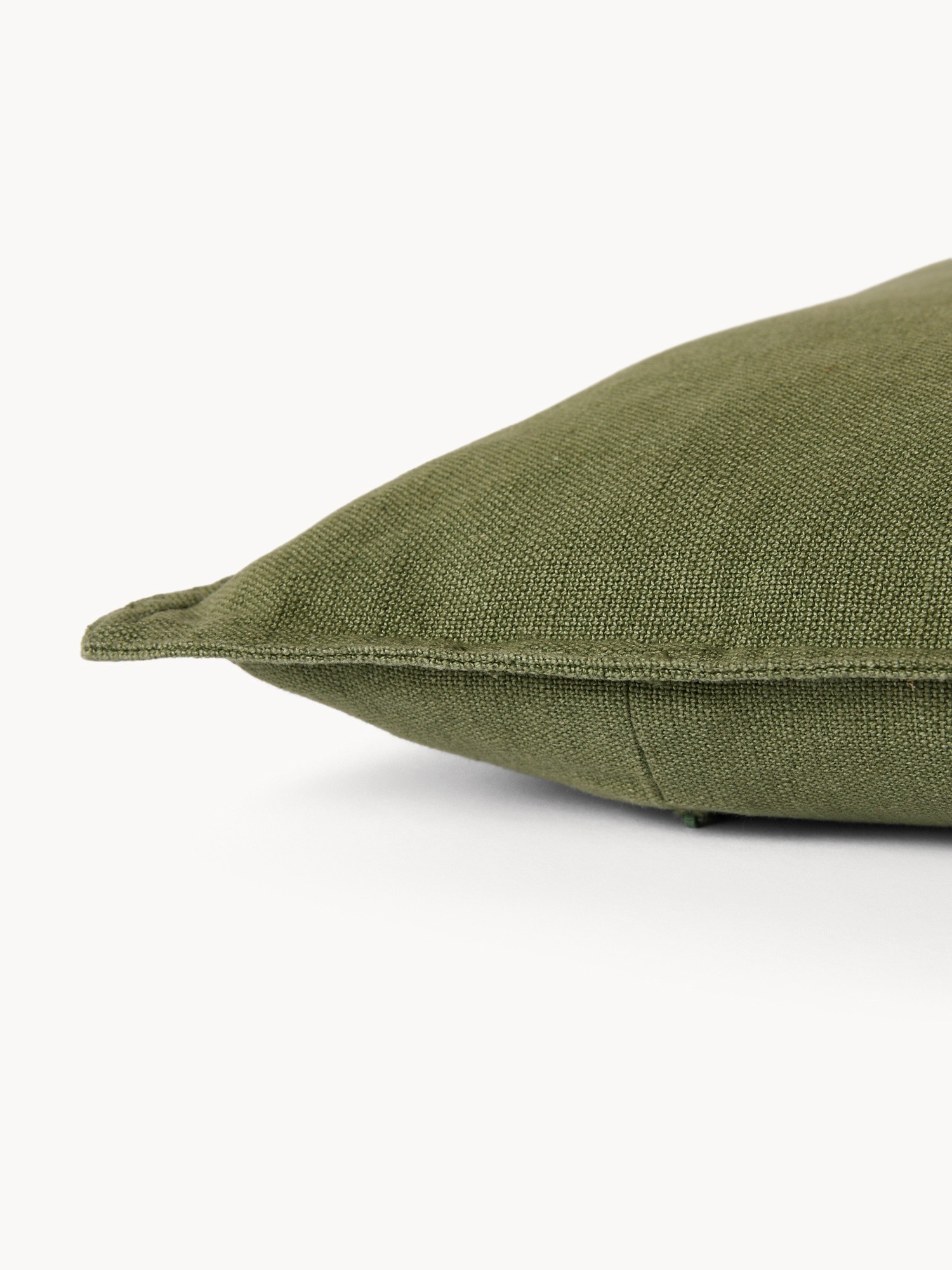 Cuscino in lino 45x45cm, Verde, large image number 1