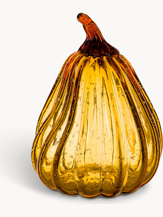 Zucca in vetro colorato