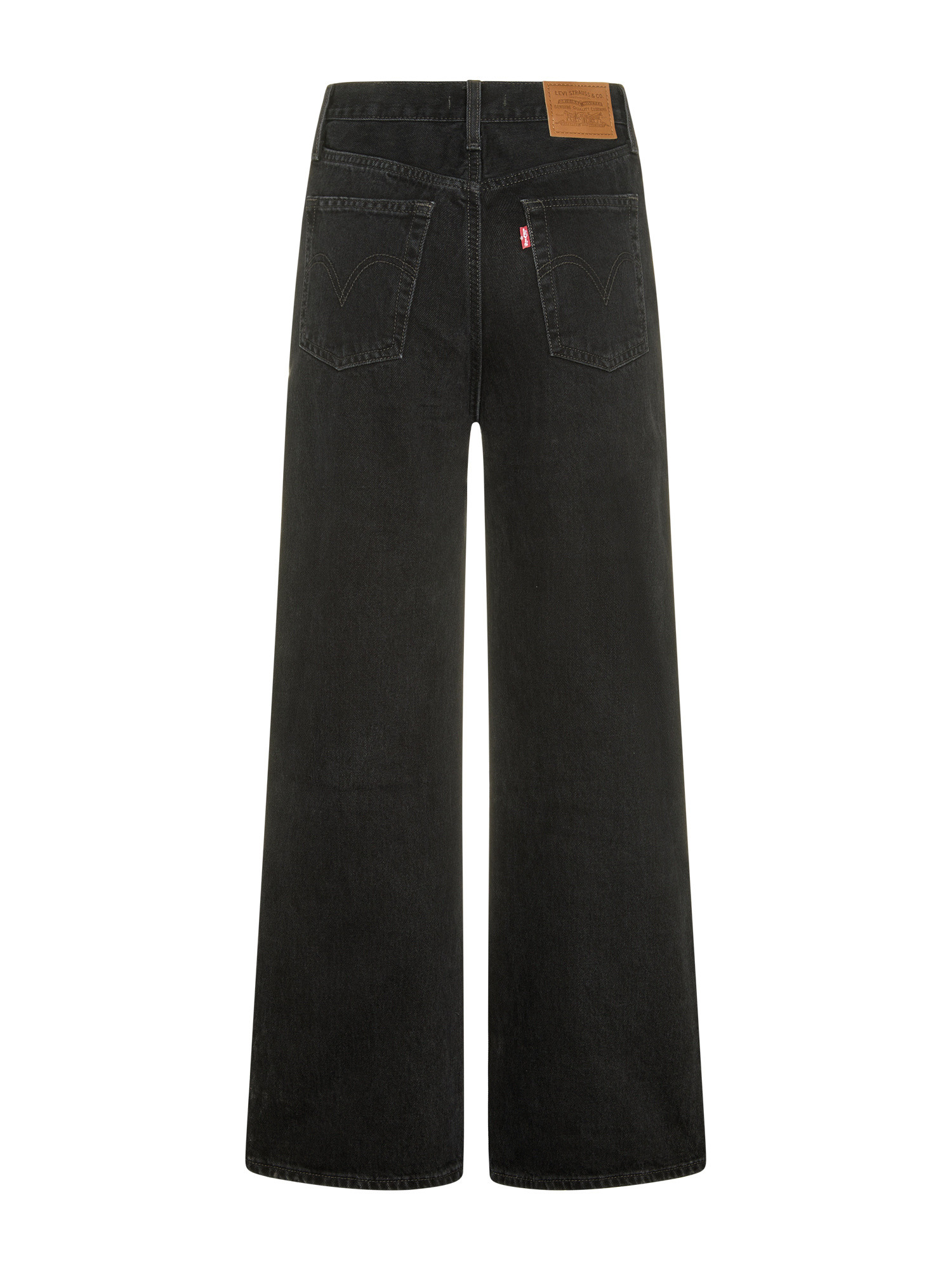 Levi's - Wide leg ribcage jeans, Black, large image number 1