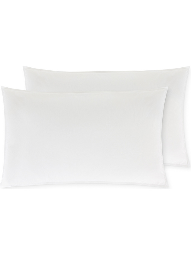 Set of 2 printed cotton percale pillowcases Special Capsule SOCIETY Made in Italy for Coincasa