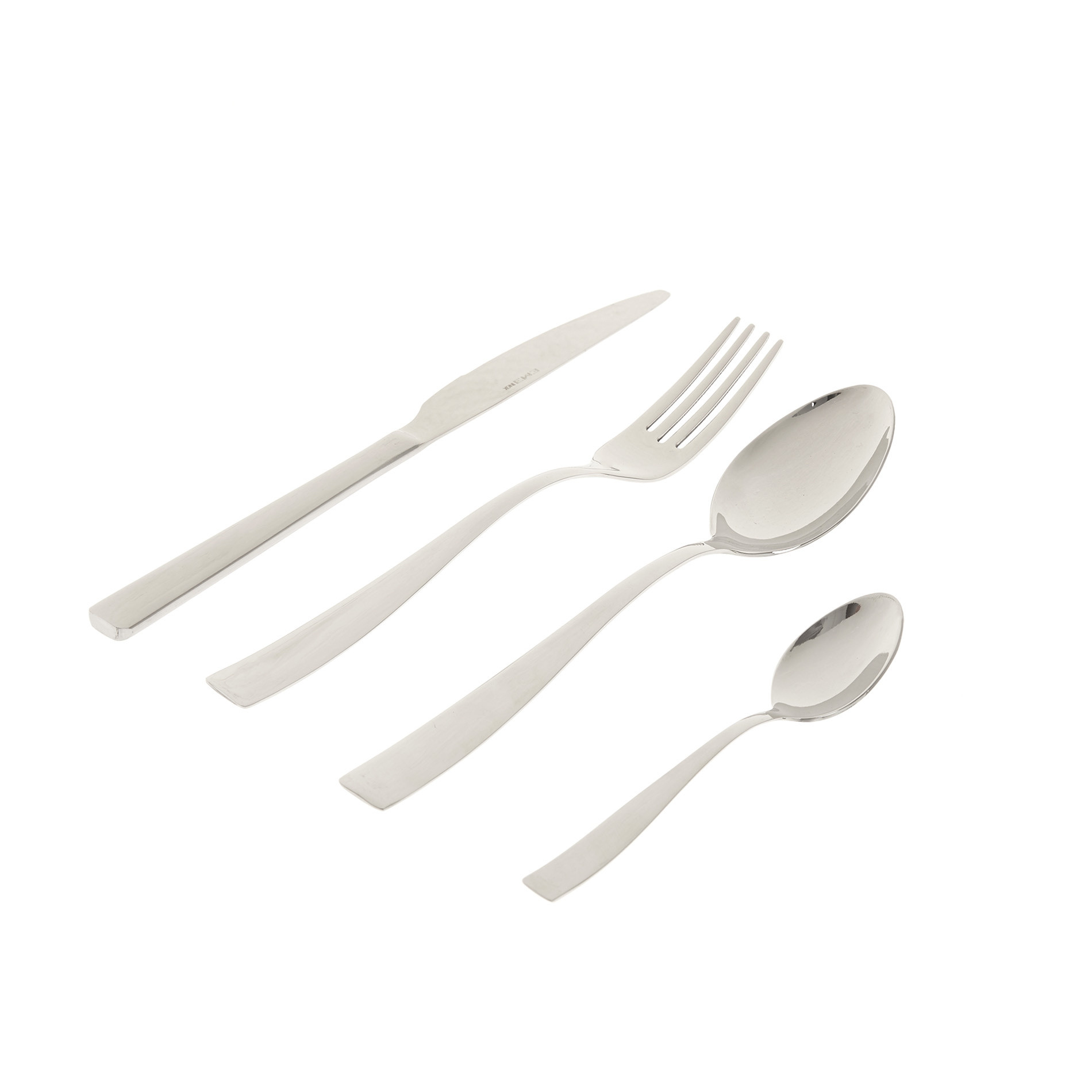 24-piece Infinity steel cutlery set, Silver Grey, large image number 0