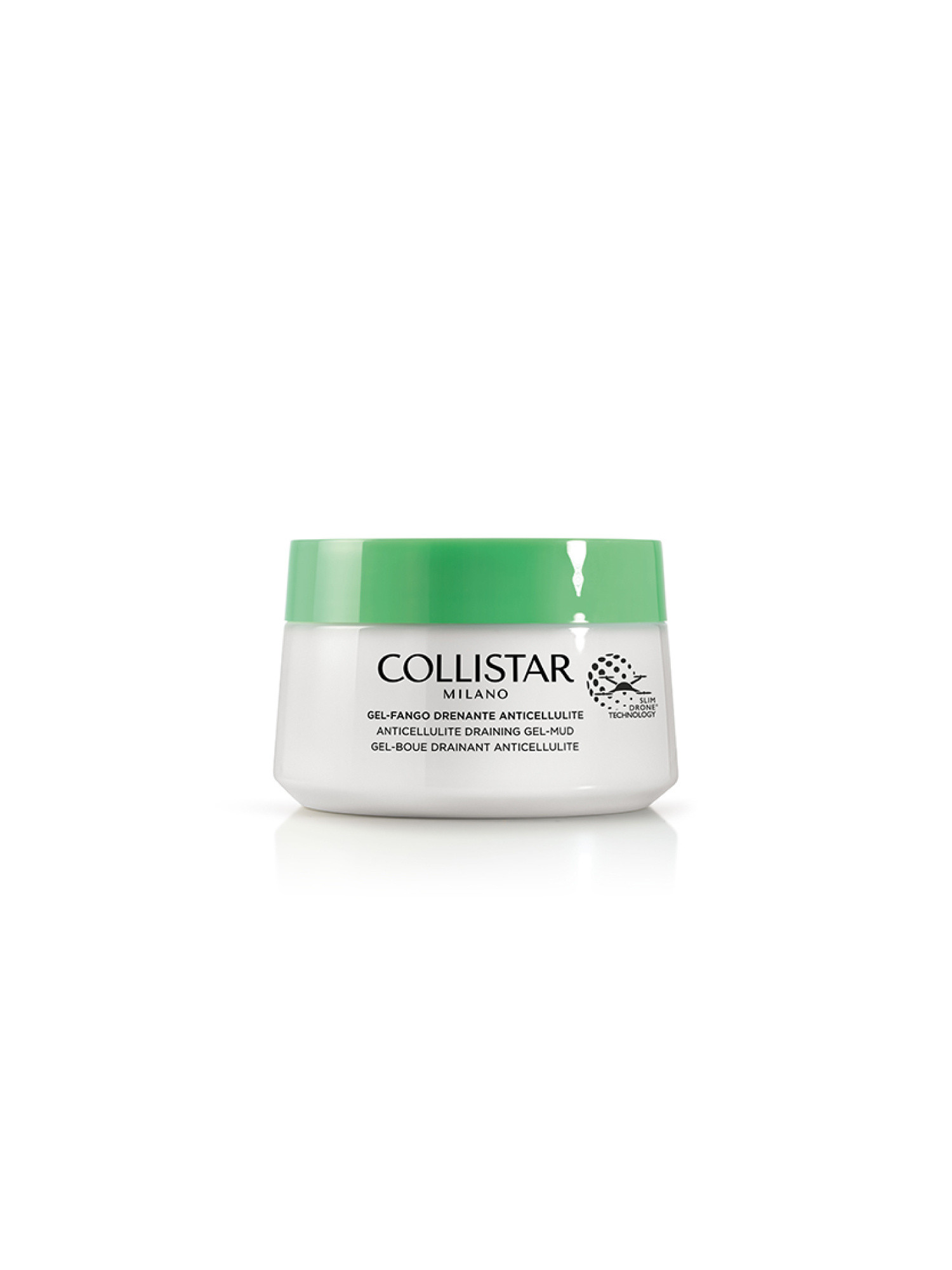 Collistar - Anti-cellulite draining mud gel 400 ml, White, large image number 0