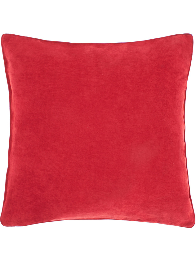 Solid colour melange cushion