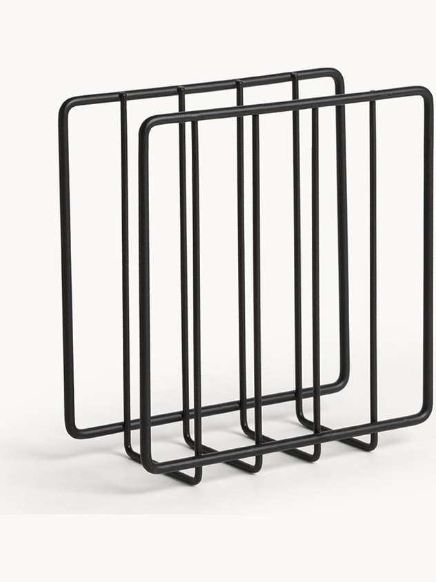 Porta tovaglioli filo nero