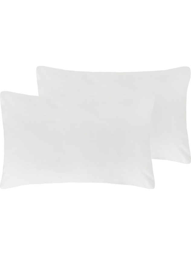 Pair of pillowcases in 100% cotton