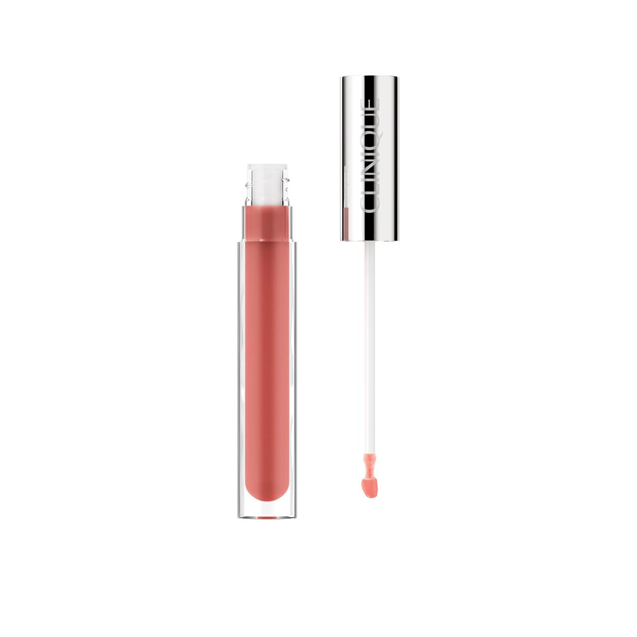 Clinique02 pop plush gloss - nude kiss, Pink, large image number 0