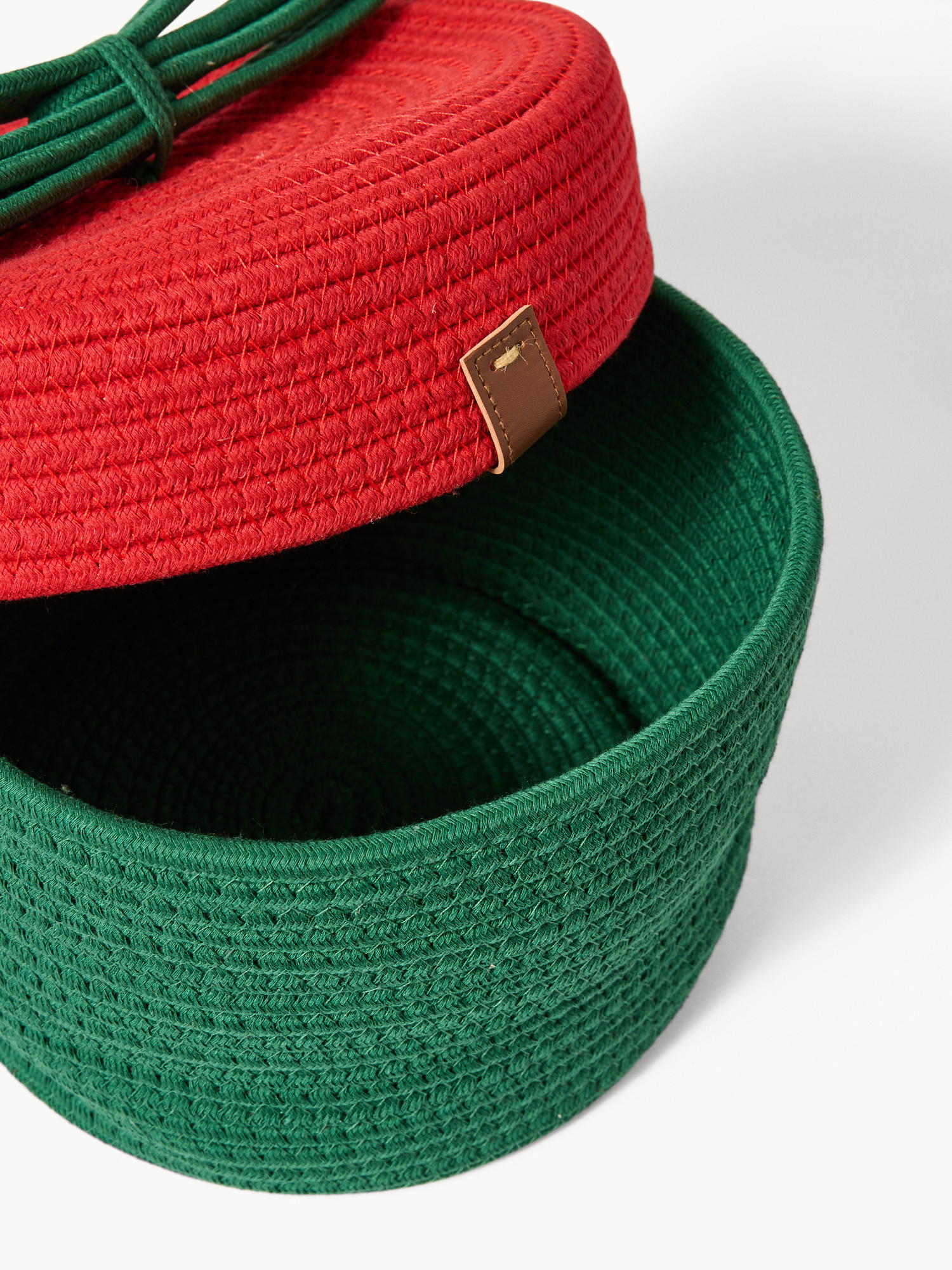 Fabric panettone holder, Multicolor, large image number 1