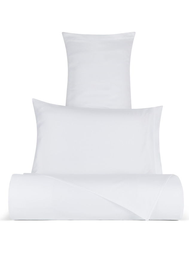 Egyptian cotton satin duvet cover Portofino