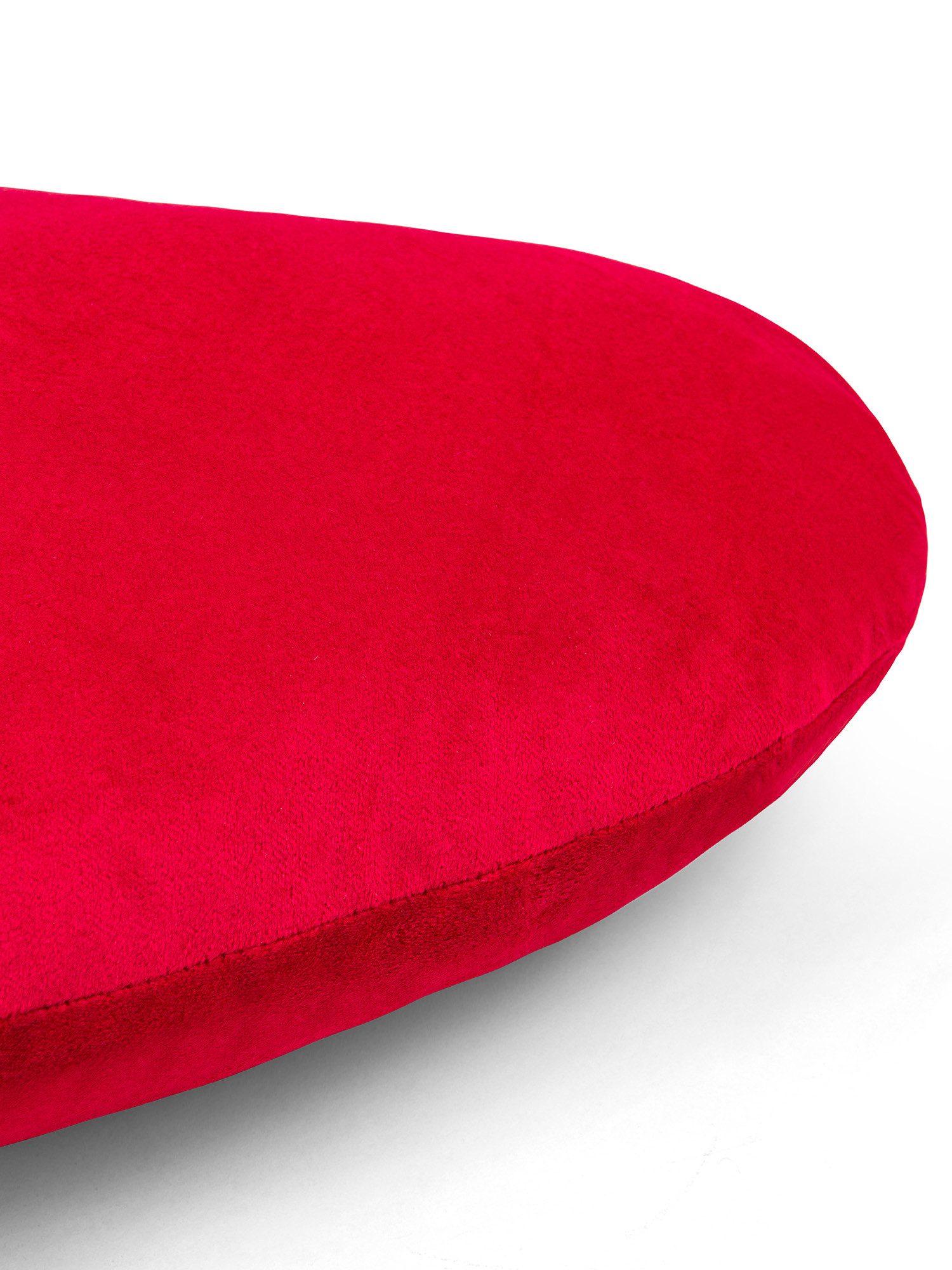Cuscino Cuore in Velluto Rosso cm.22 Articolo per S. Valentino