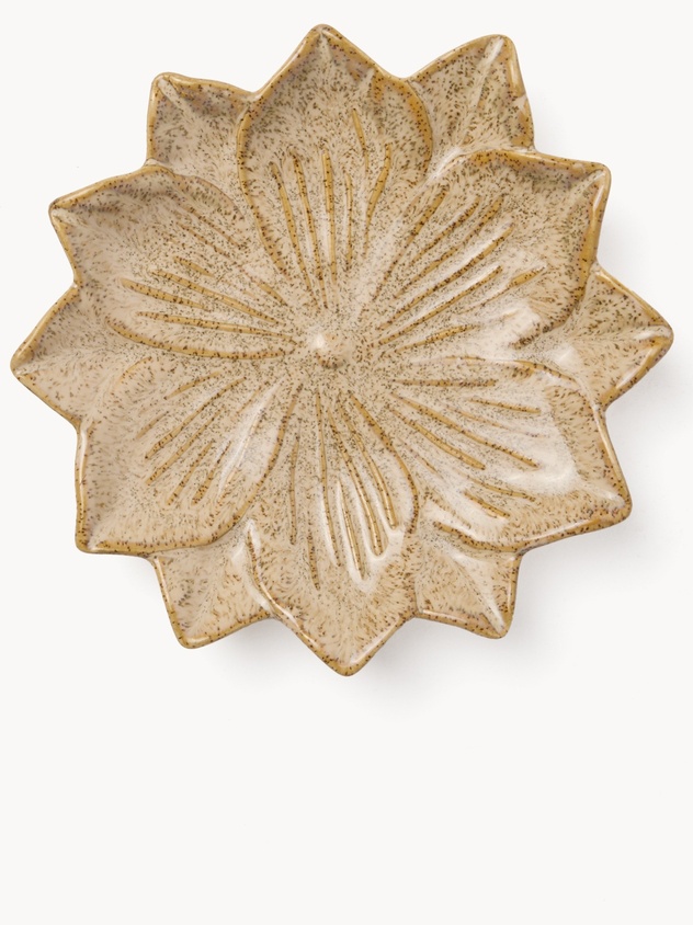 Decorative ceramic tray