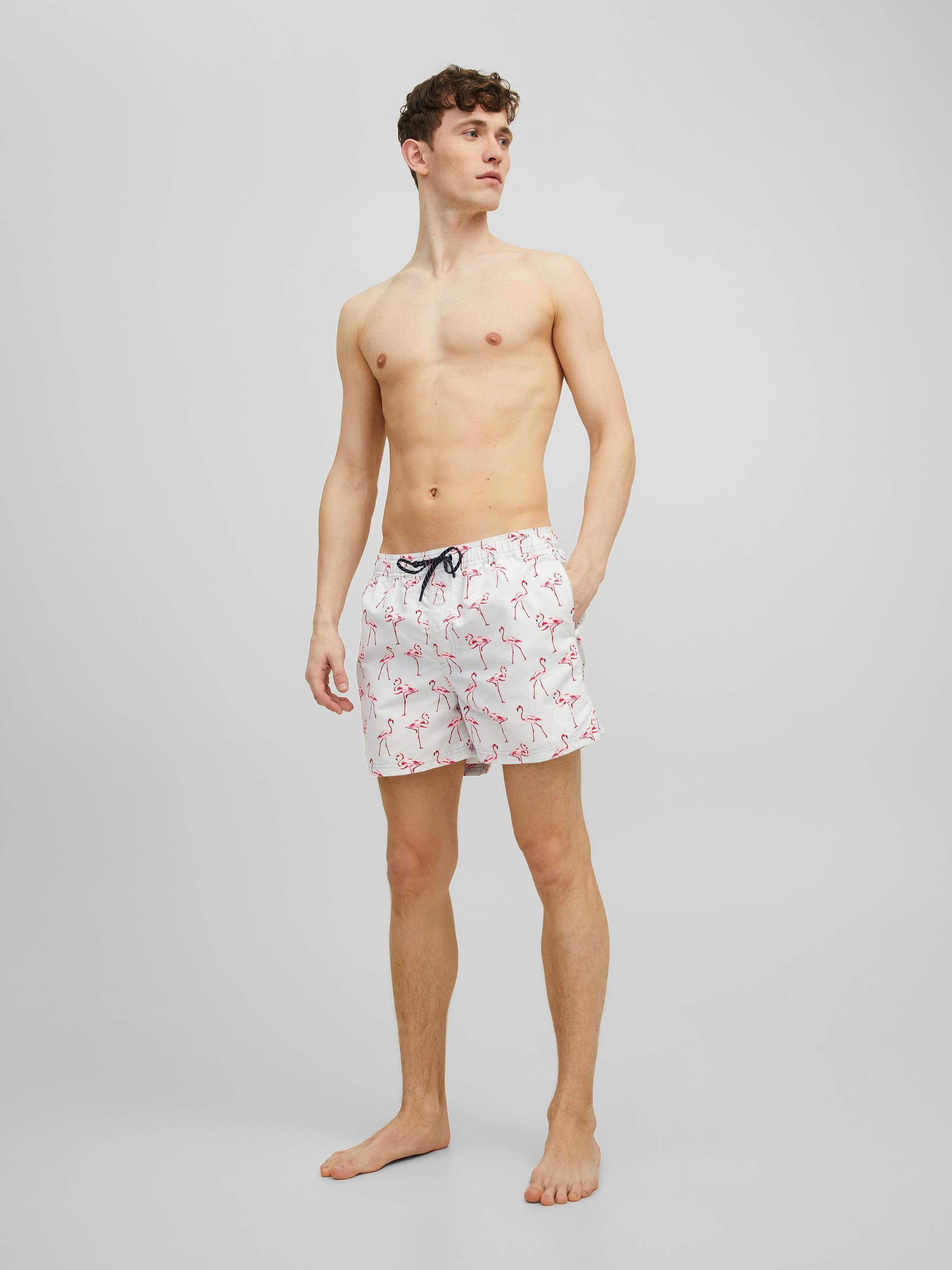 Patterned sea boxer, White, large image number 3