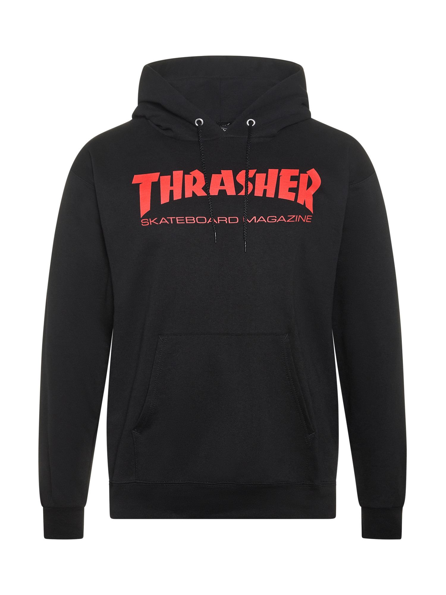 Thrasher - Skate magazine logo hoodie, Black, large image number 0