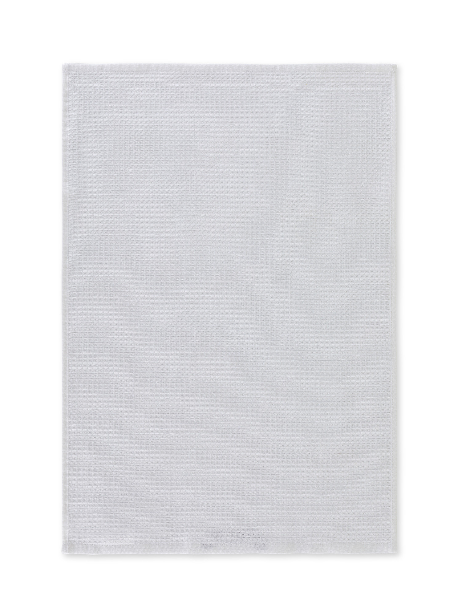 Set of 3 plain color cotton terry cloths, White, large image number 1