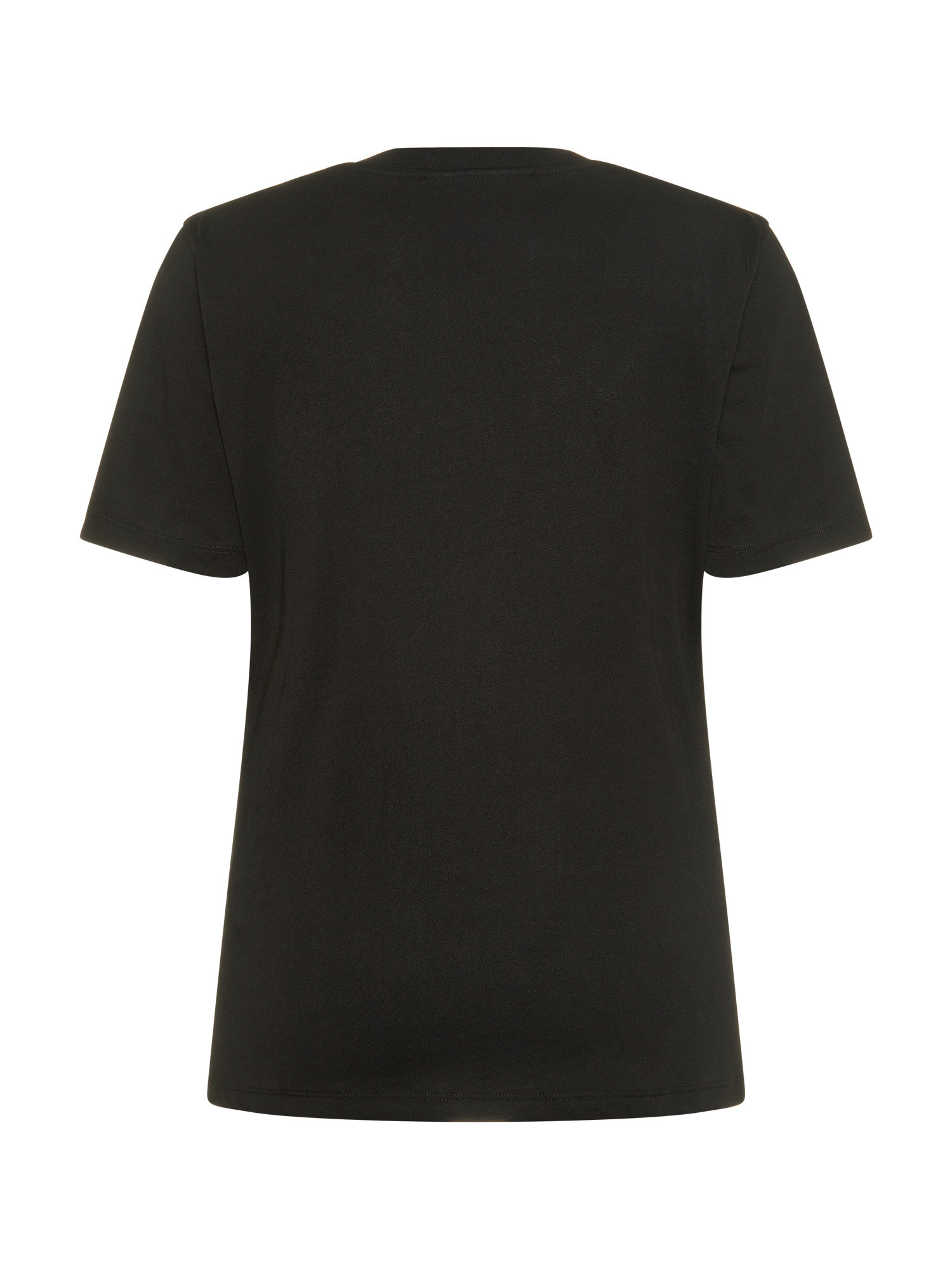 Chiara Ferragni - Embroidered logo T-shirt, Black, large image number 1