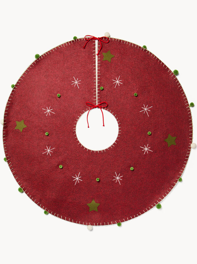 Copribase per albero in feltro
