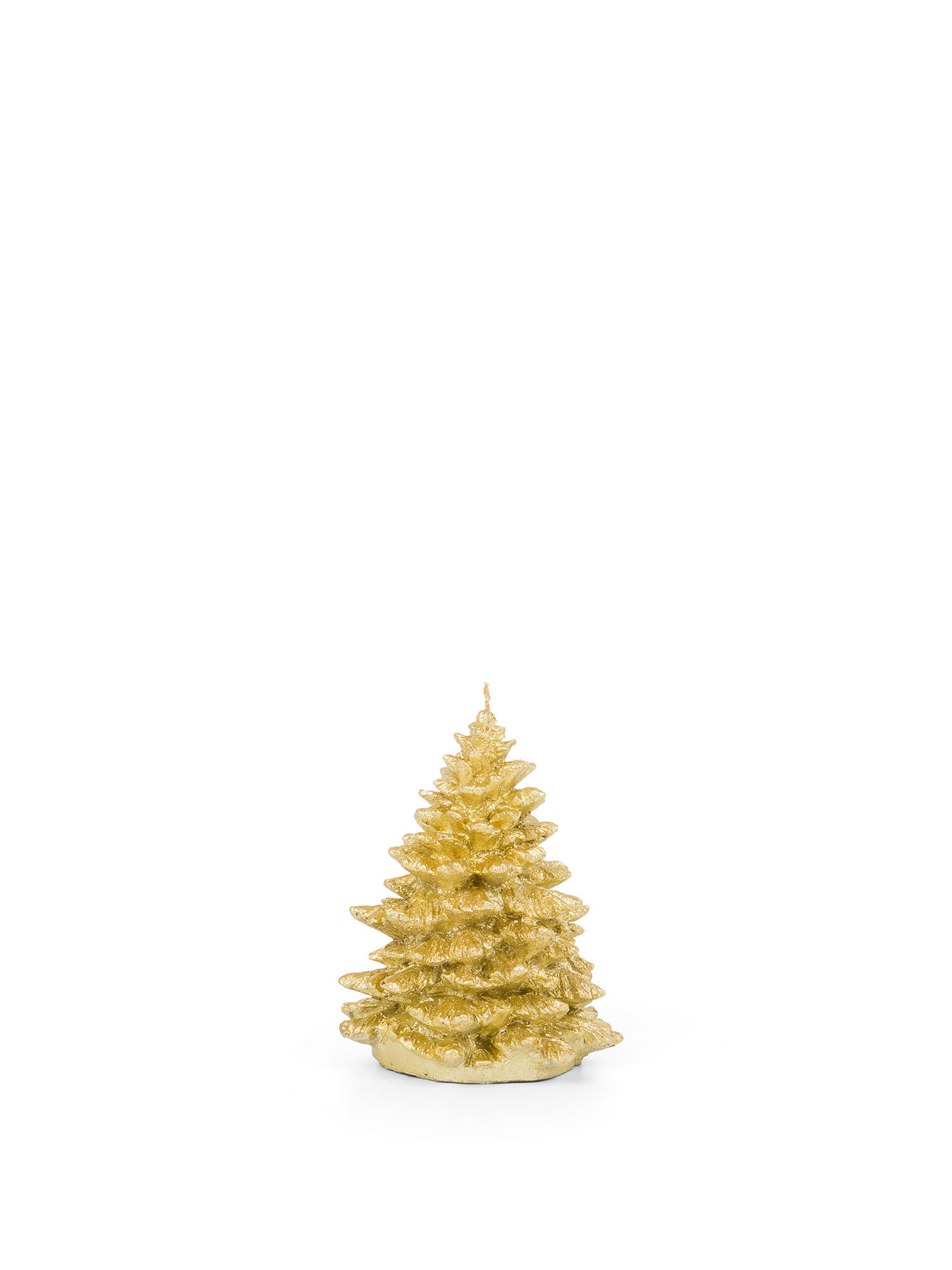 Candela ad albero di Natale, Oro, large image number 0