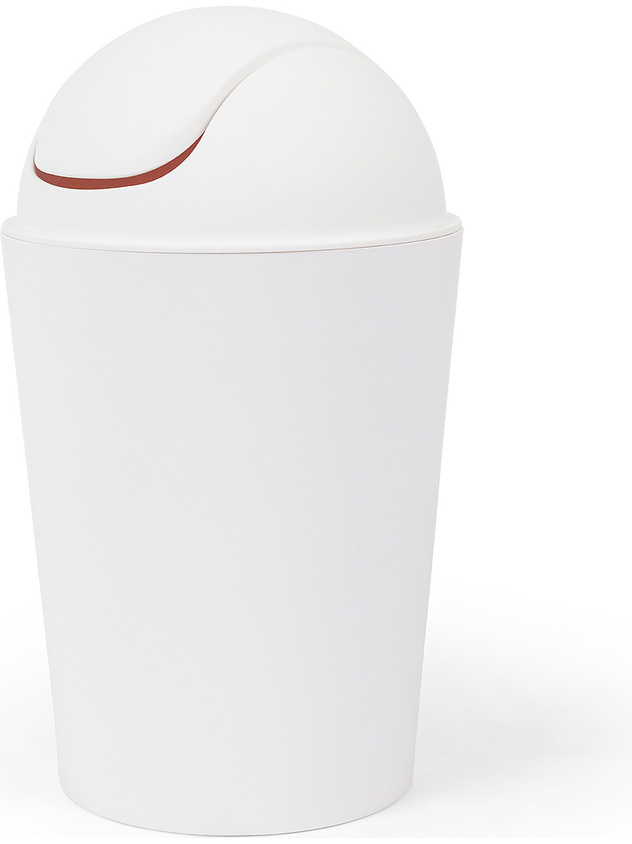 Opaque plastic basket