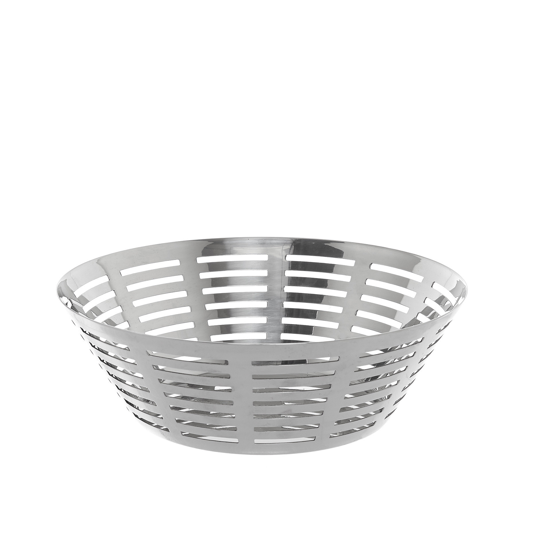 Round stainless steel basket, Silver Grey, large image number 0