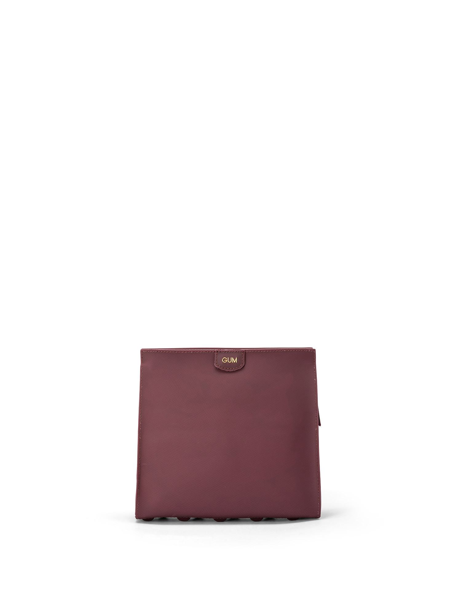Borsa Maxi Studs a tracolla media, Rosso bordeaux, large image number 0