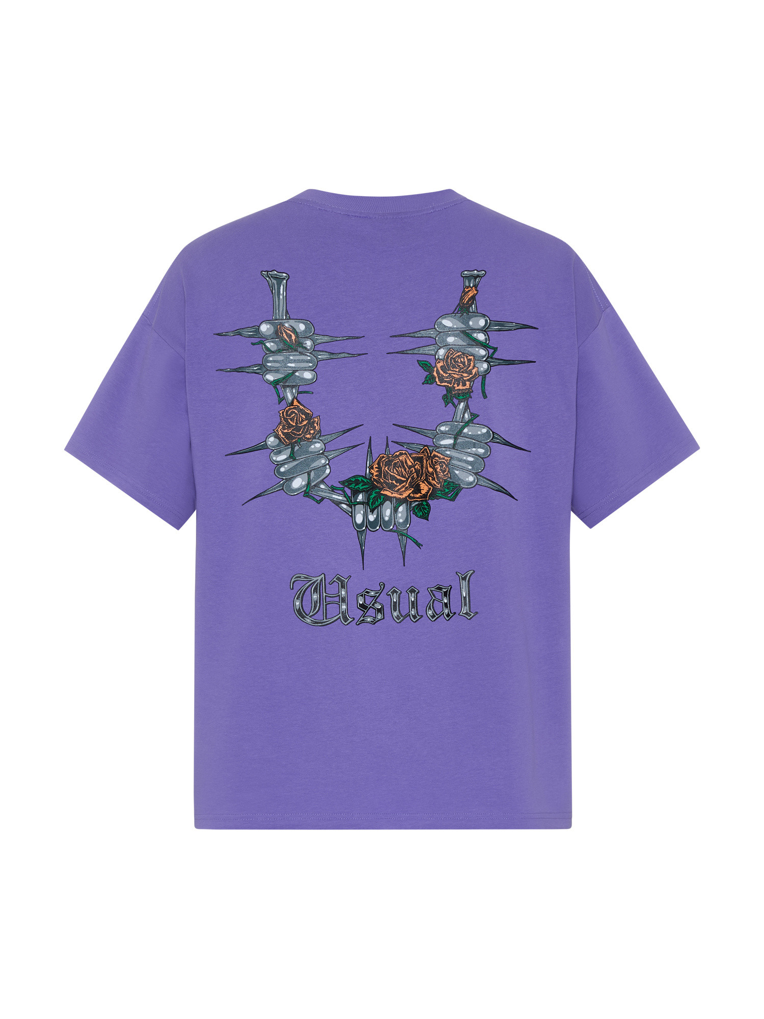 Usual - Barrio T-Shirt, Purple, large image number 1