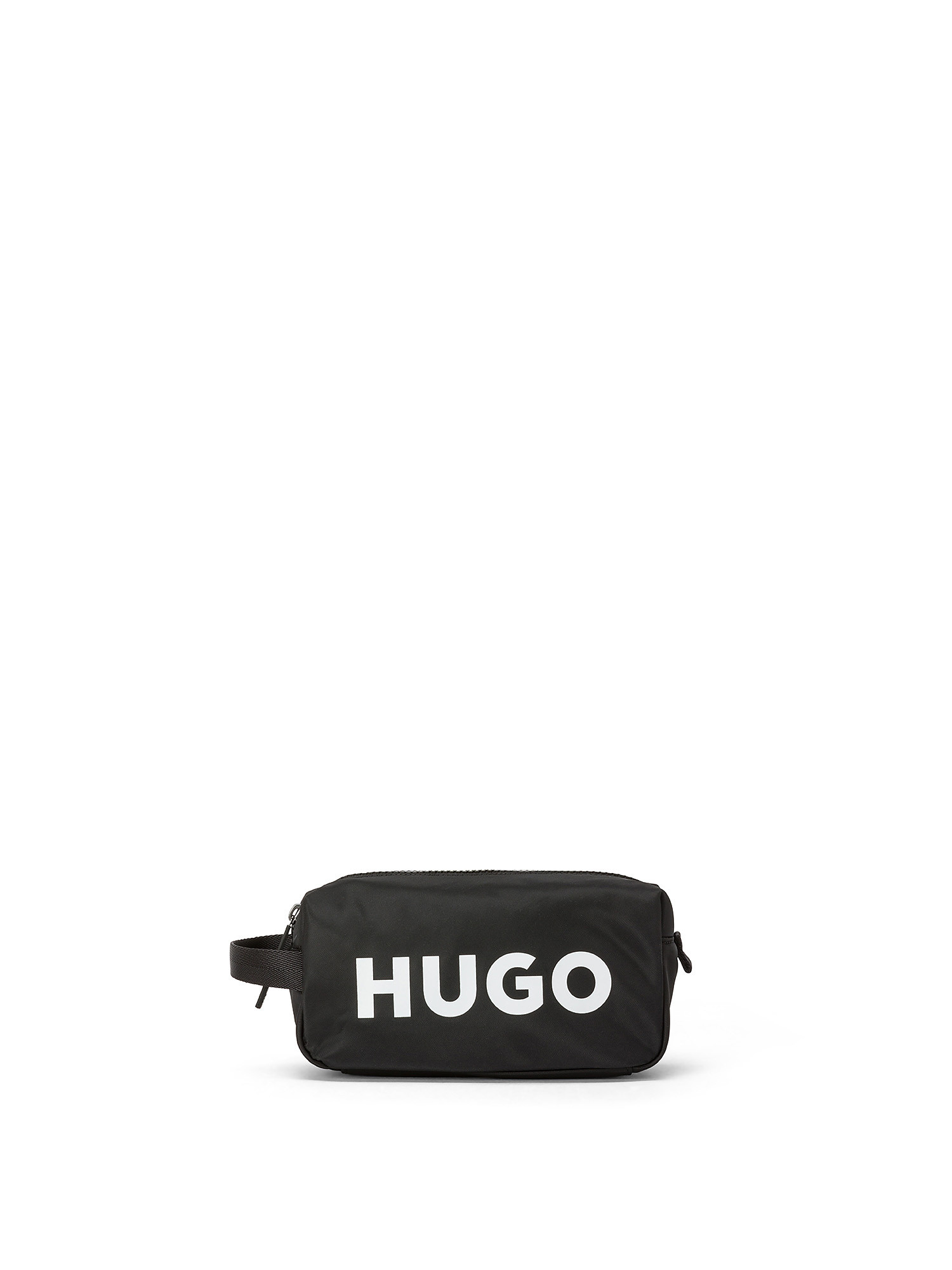 Hugo - Beauty in nylon riciclato, Nero, large image number 0