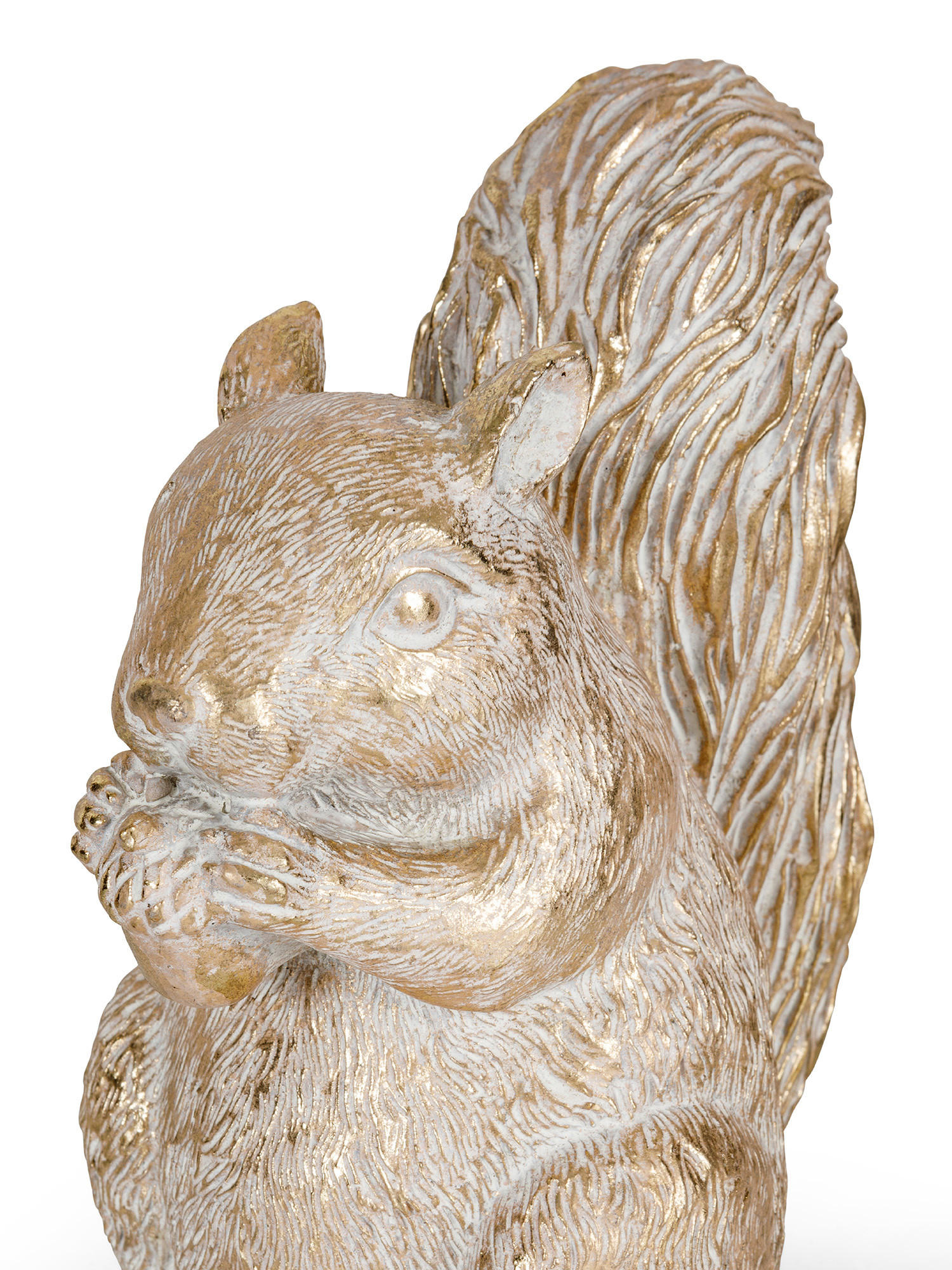 Resin squirrel, Gold, large image number 1