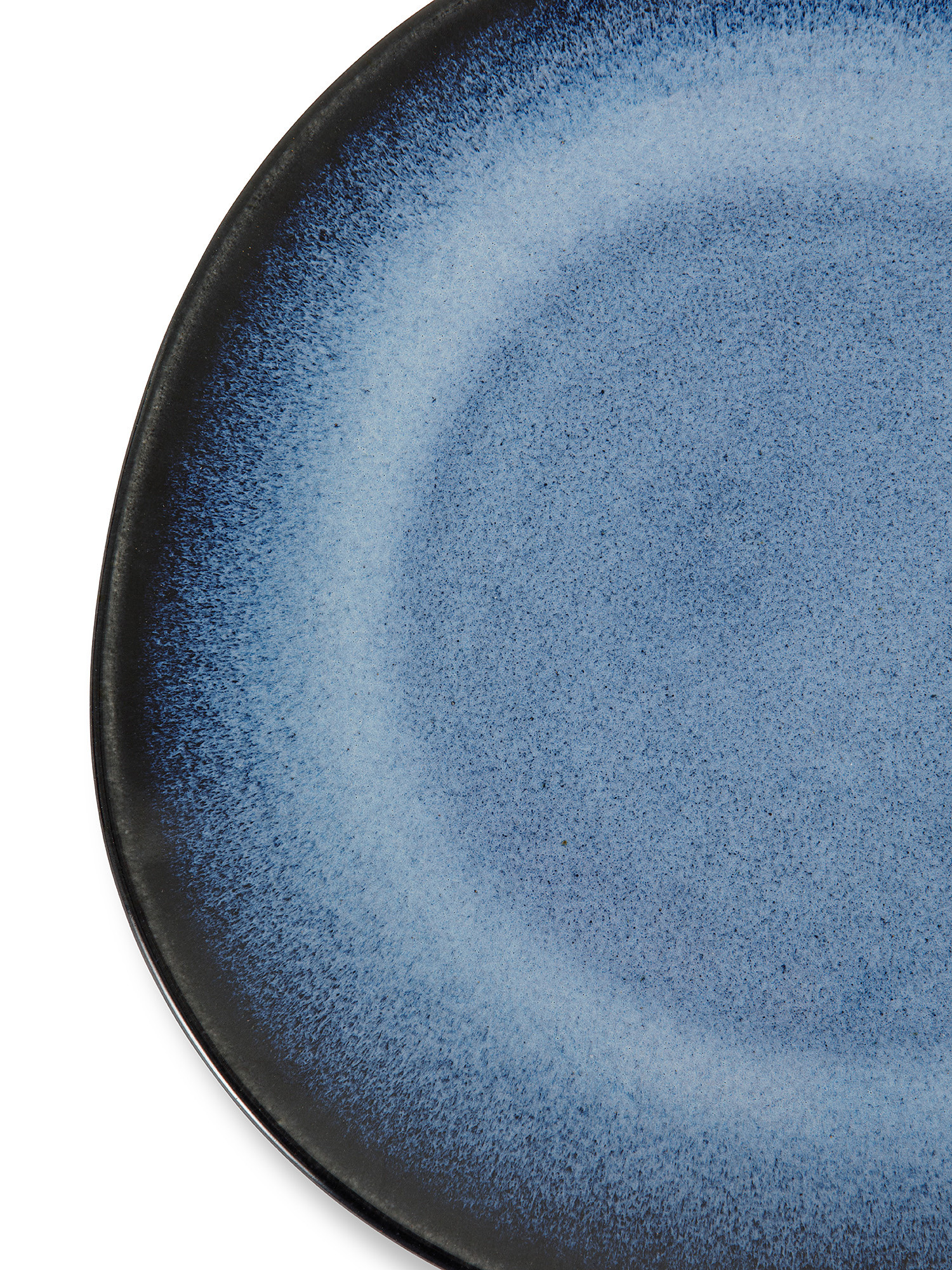 Karma ceramic fruit plate, Blue, large image number 1