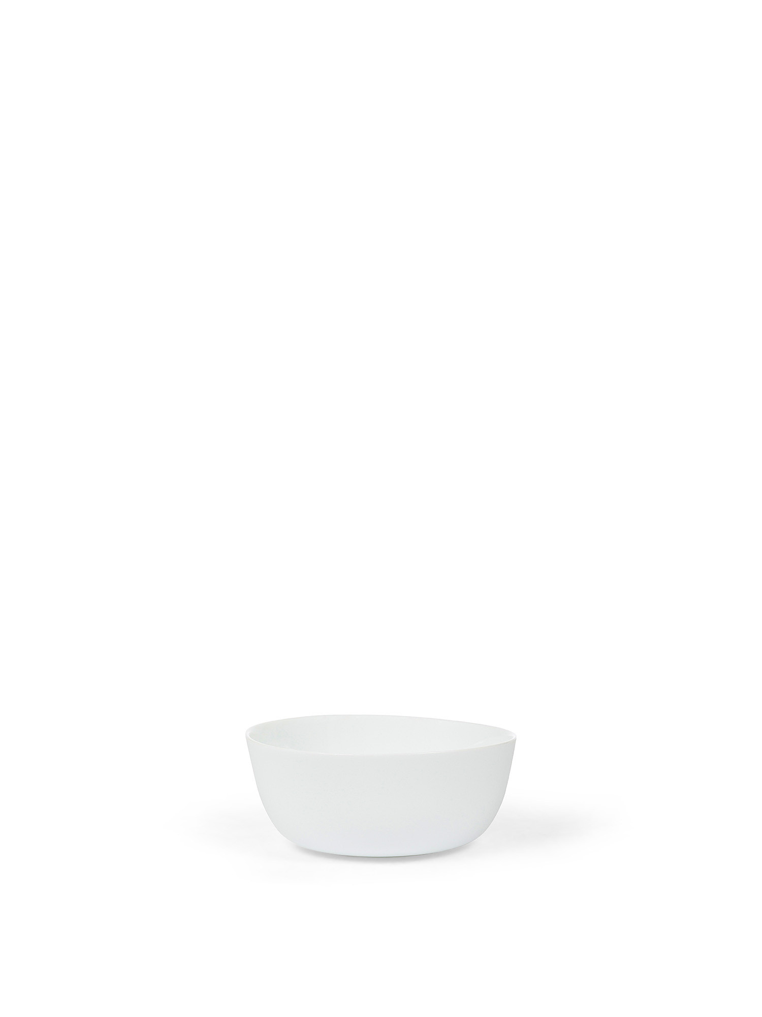 Glass salad bowl, White, large image number 0