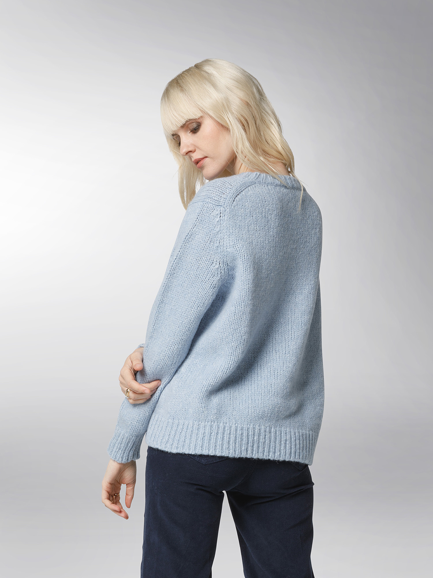 K Collection - Crewneck sweater, Light Blue, large image number 5