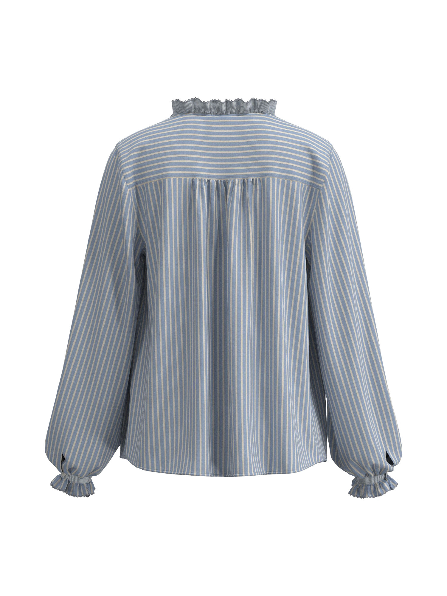 Pepe Jeans -  Camicia a righe in cotone, Azzurro, large image number 1