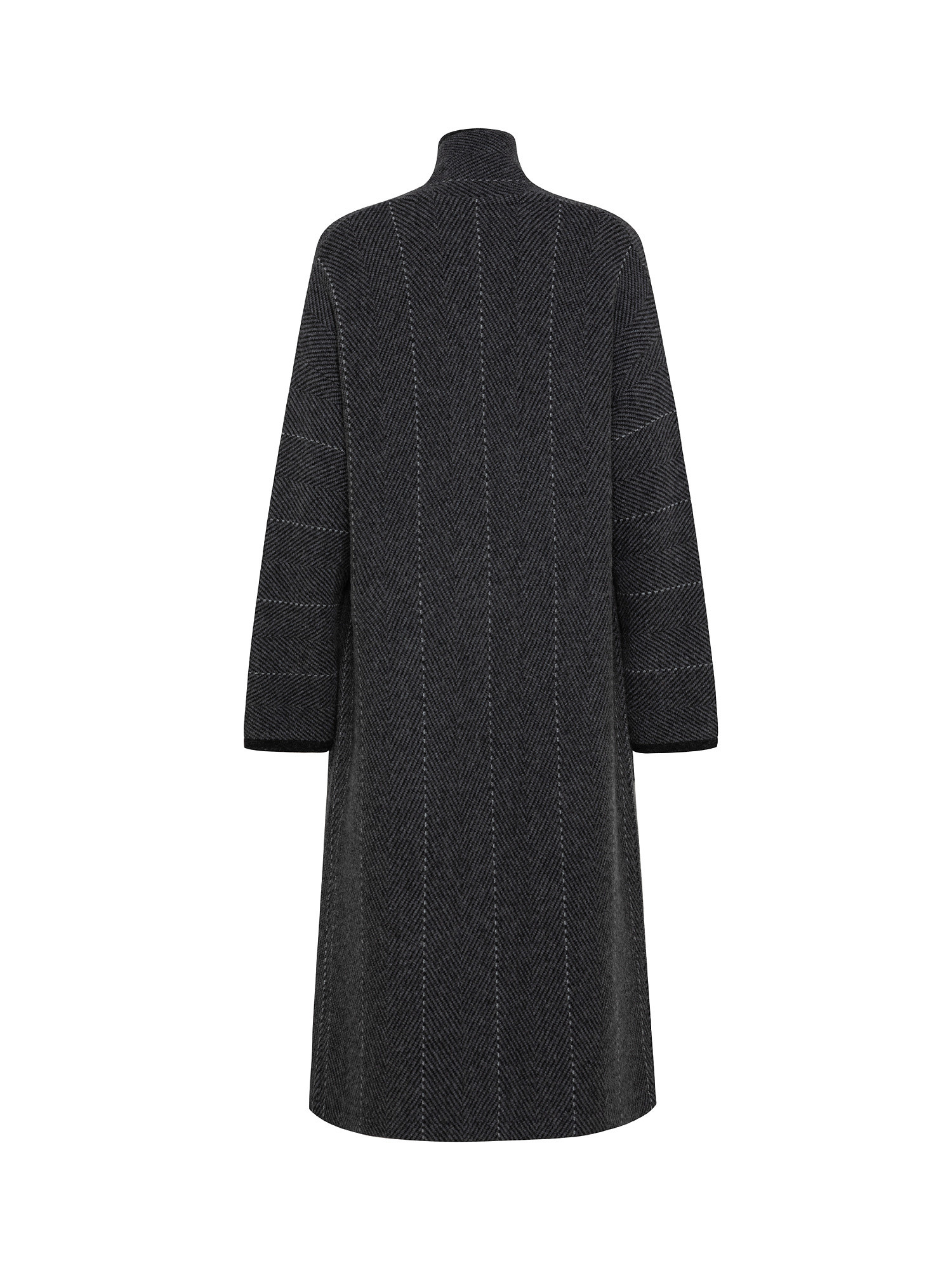 Knitted coat, Grey, large image number 1