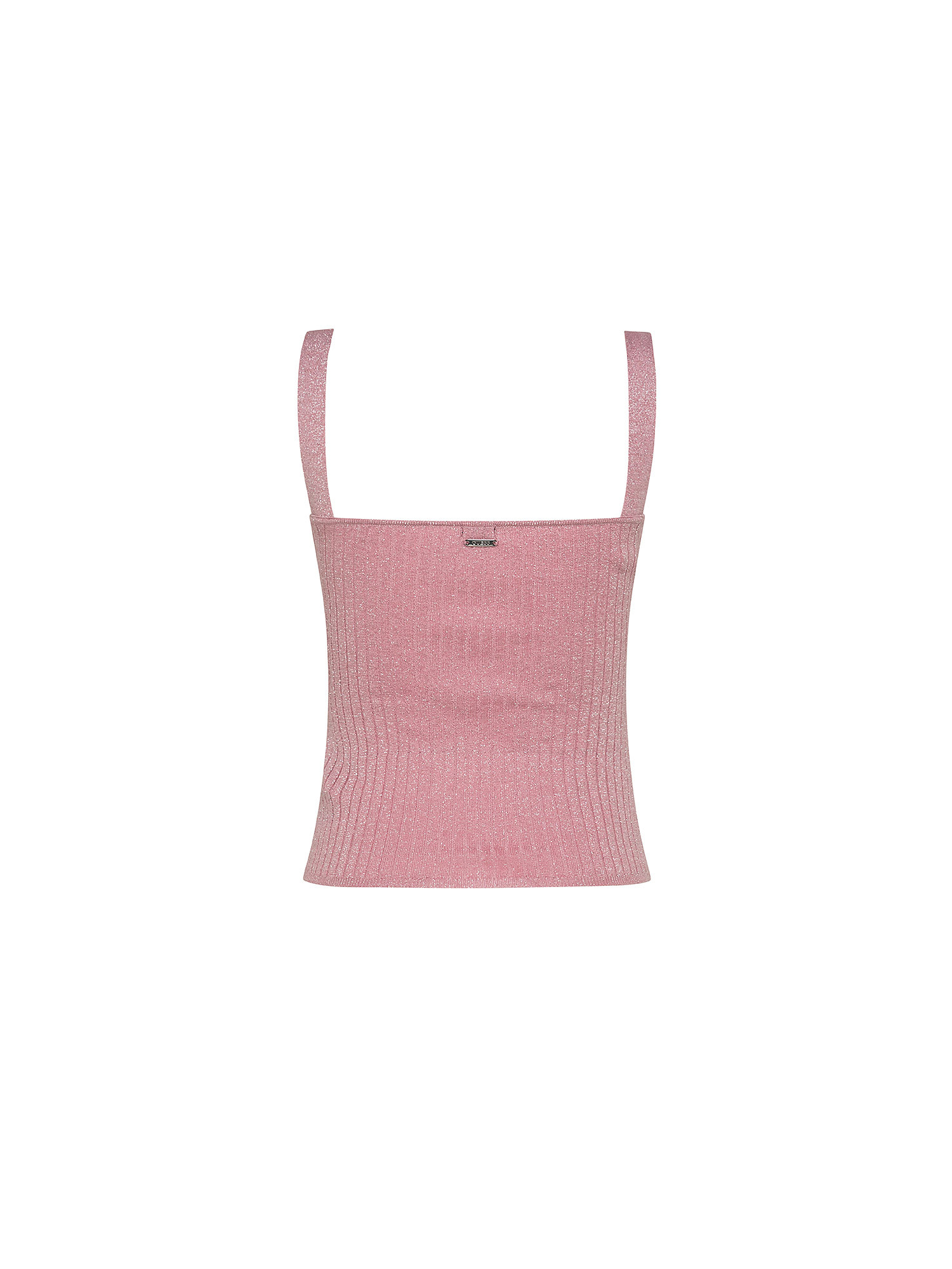 Knitted tank top, Pink, large image number 1
