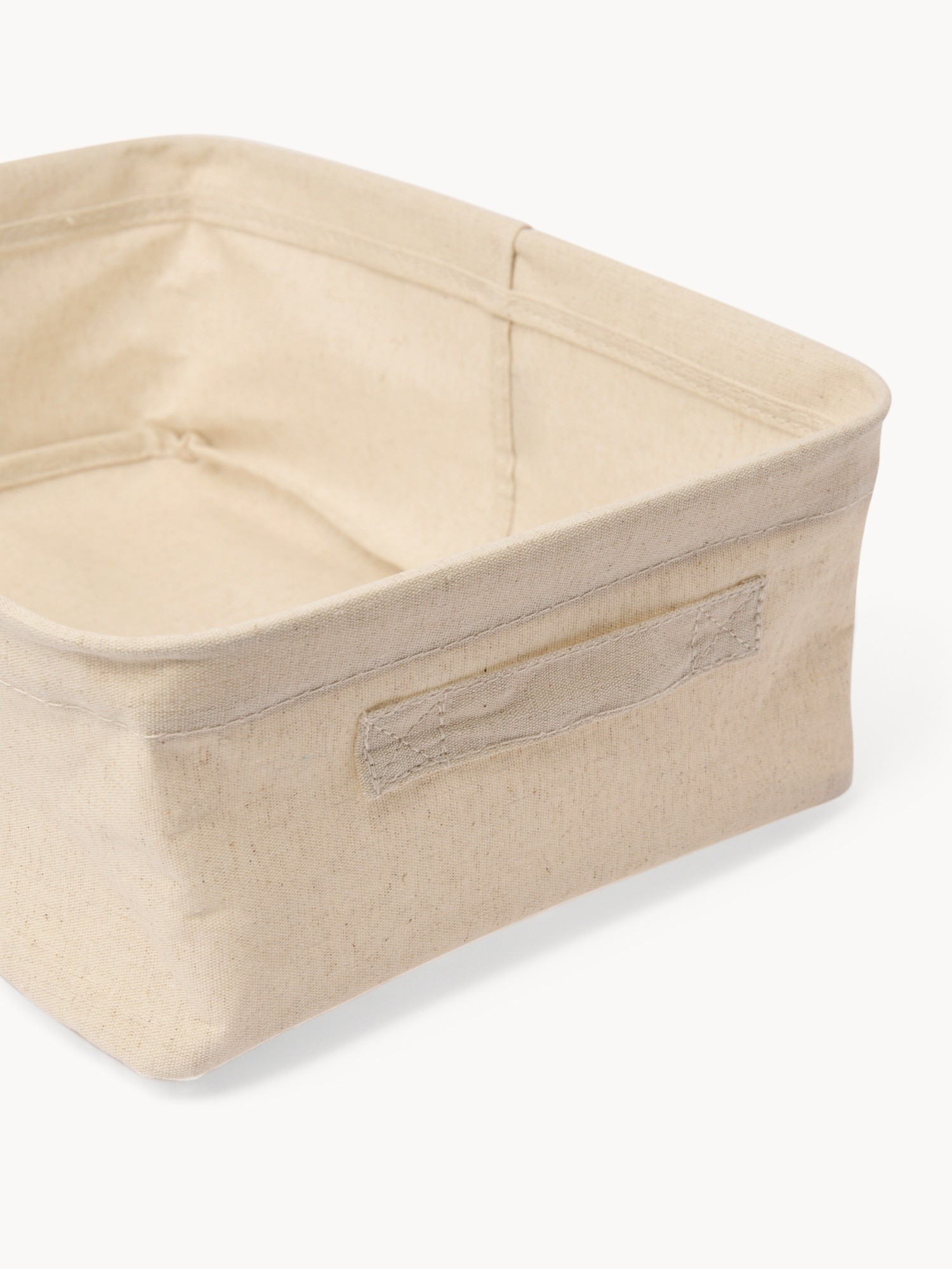 Linen handle organizer, Light Beige, large image number 1