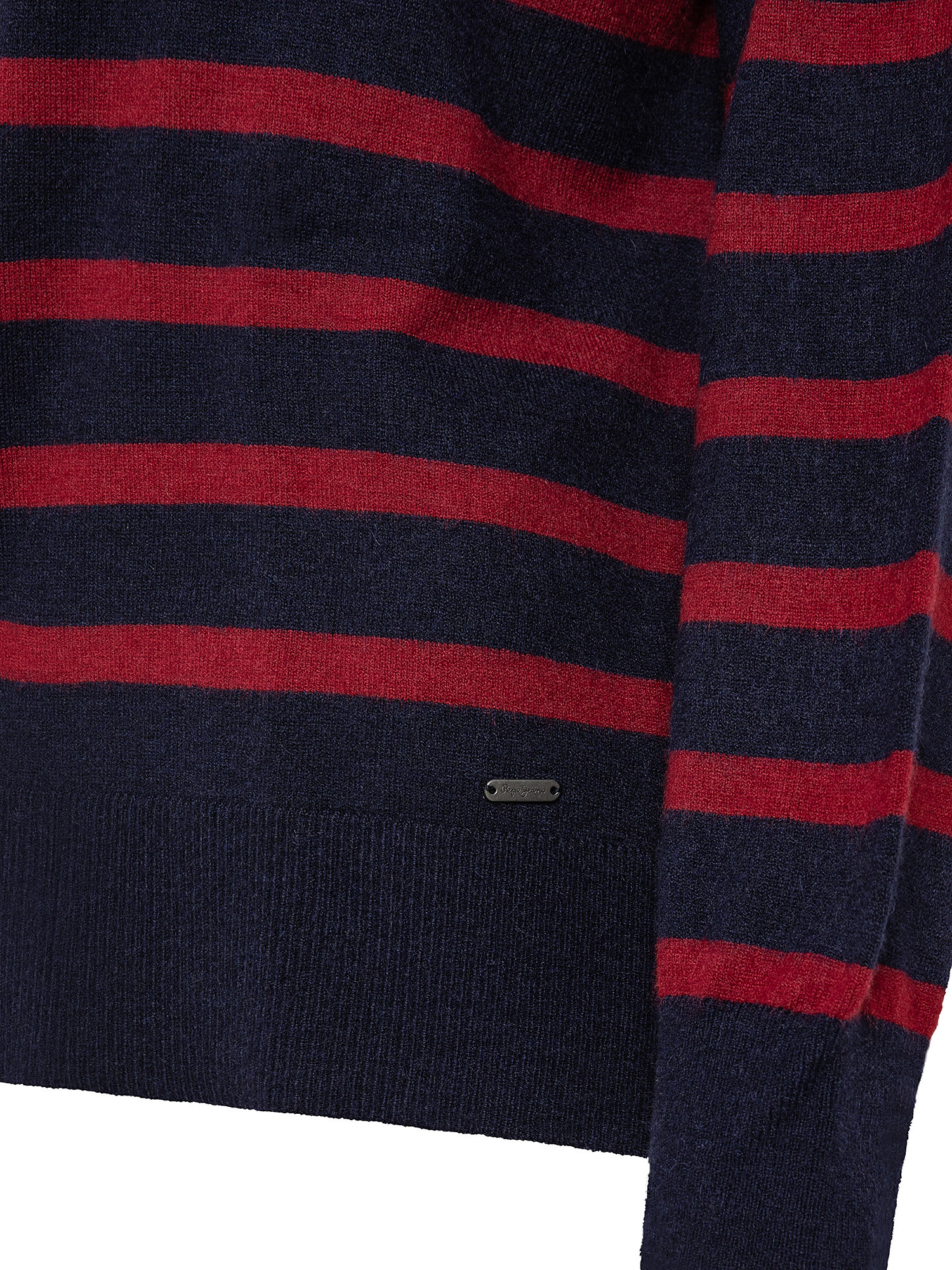 Striped pullover, Dark Blue, large image number 2