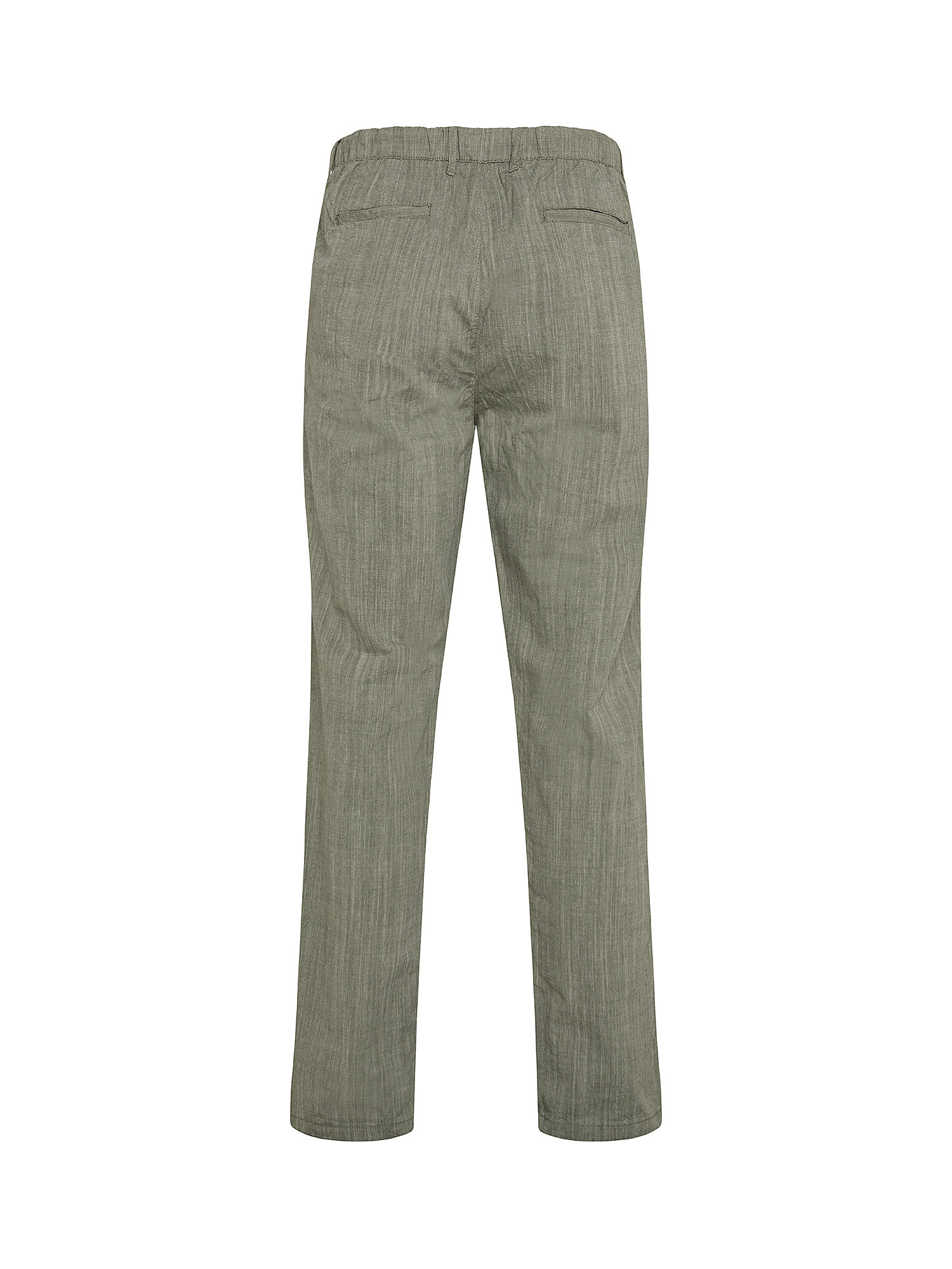 Pantalone con coulisse, Verde, large image number 1