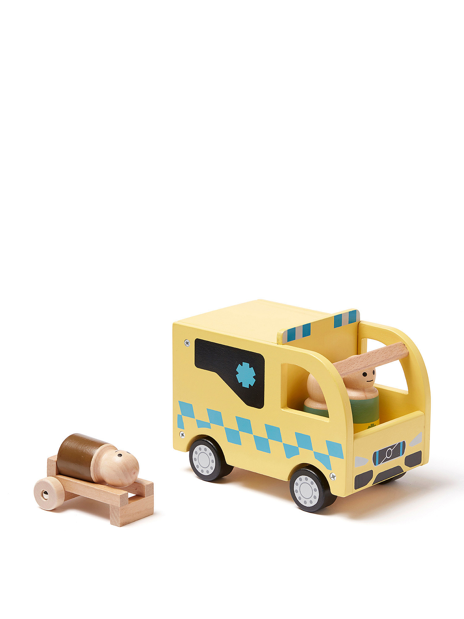 Wooden ambulance, Yellow, large image number 2