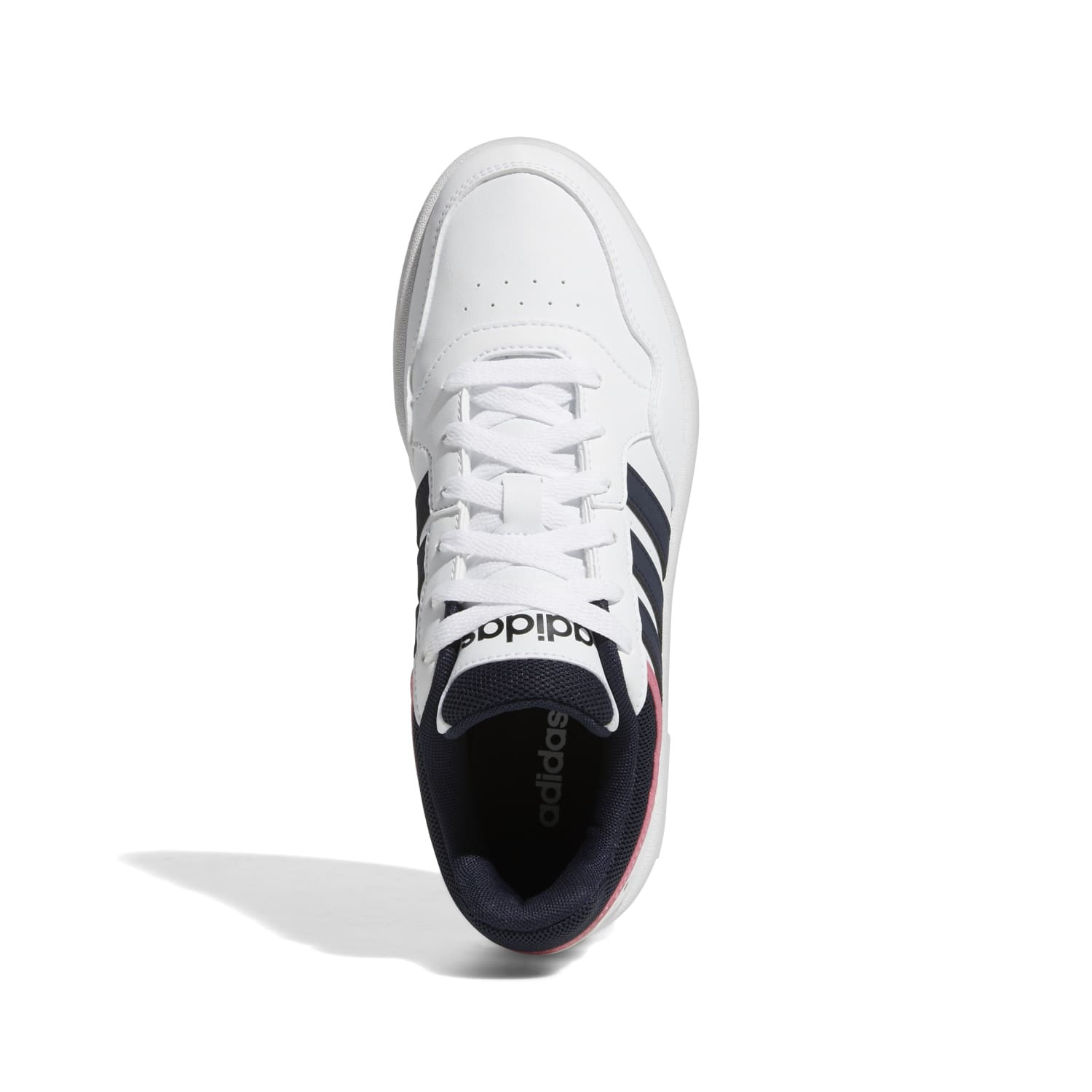 Adidas - Hoops 3.0 Low Classic Shoes, White, large image number 2