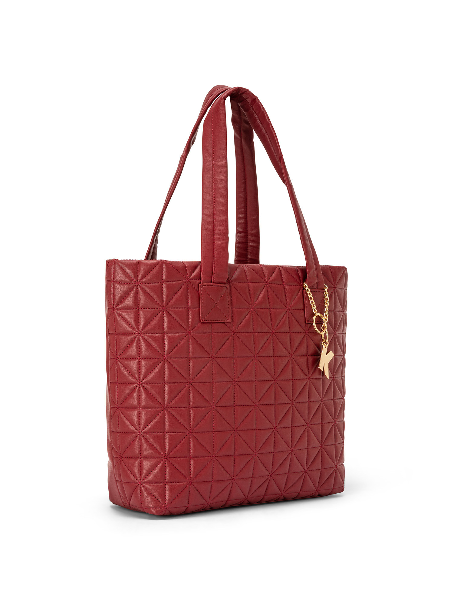 Koan - Shopping bag with motif, Red, large image number 1