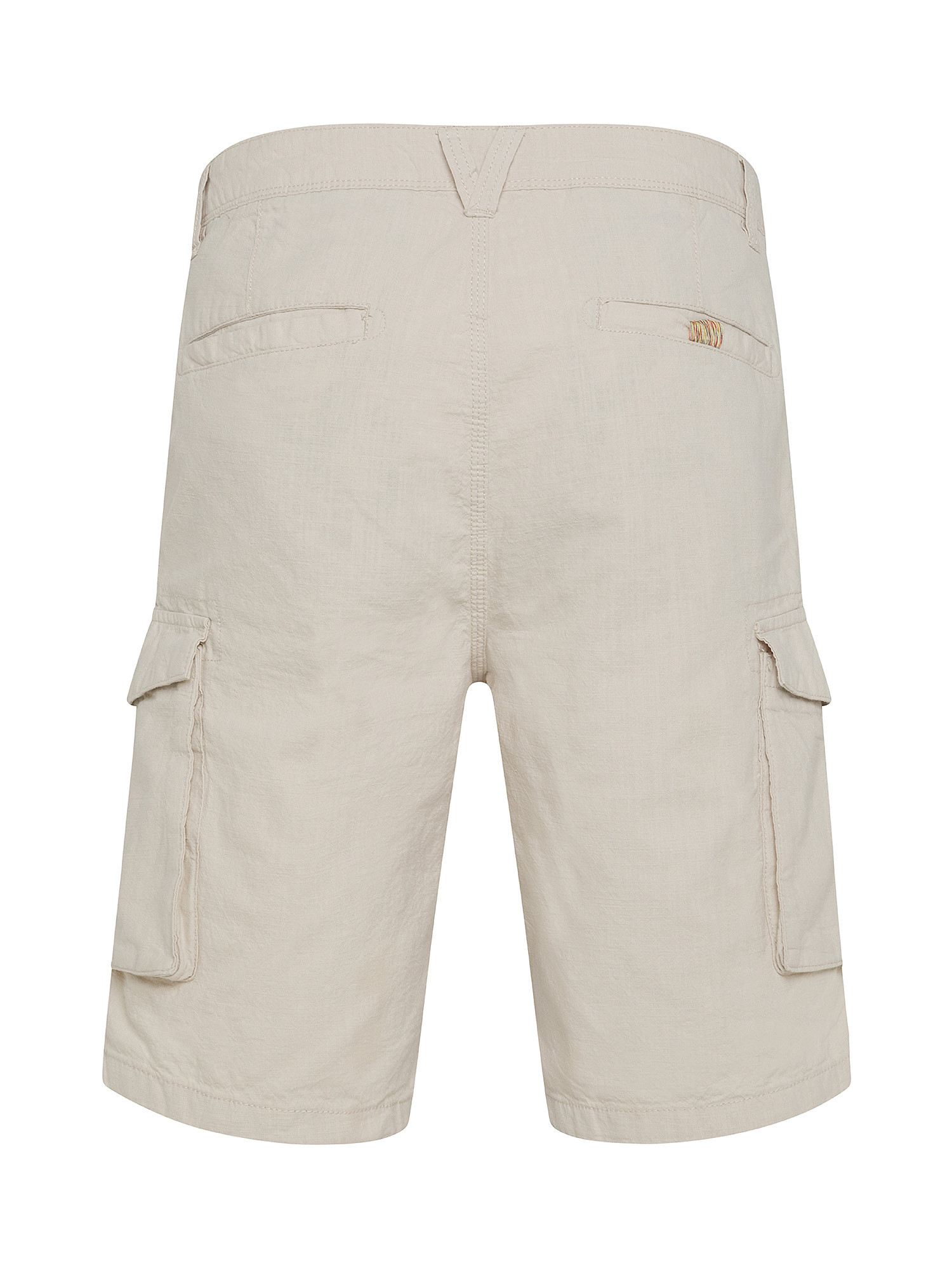 JCT - Cargo bermuda in cotton, Sand, large image number 1